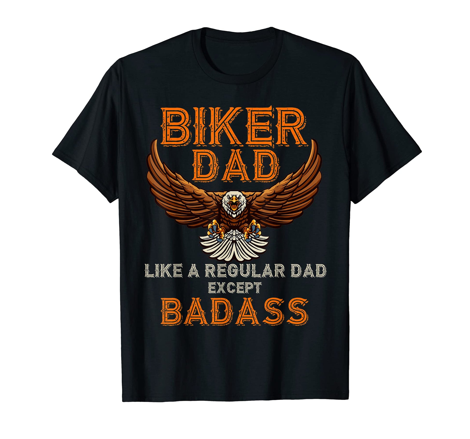 Mens Funny Biker Dad Badass T-Shirt - Aesthetic Graphic for Adults - T-Shirt, Sweatshirt, Hoodie