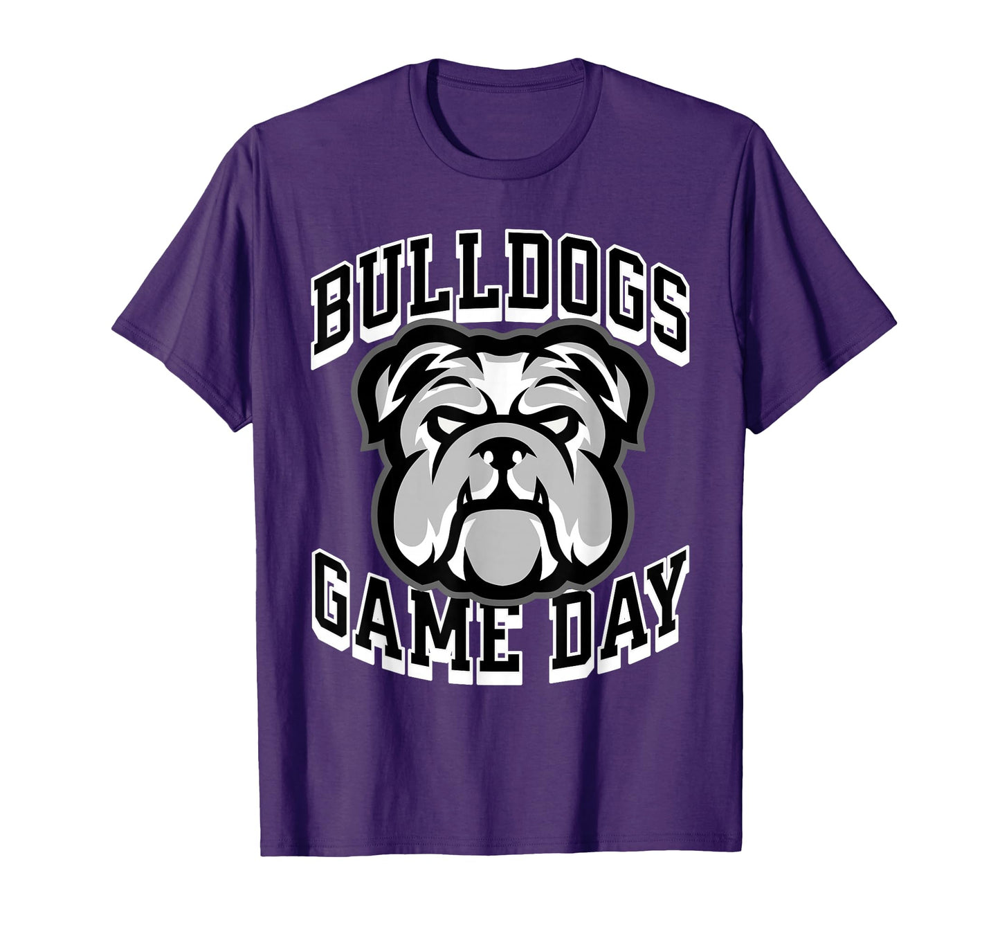 Bulldogs Game Day Sports Baseball T-Shirt - Fun Novelty Design Unisex - T-Shirt, Sweatshirt, Hoodie