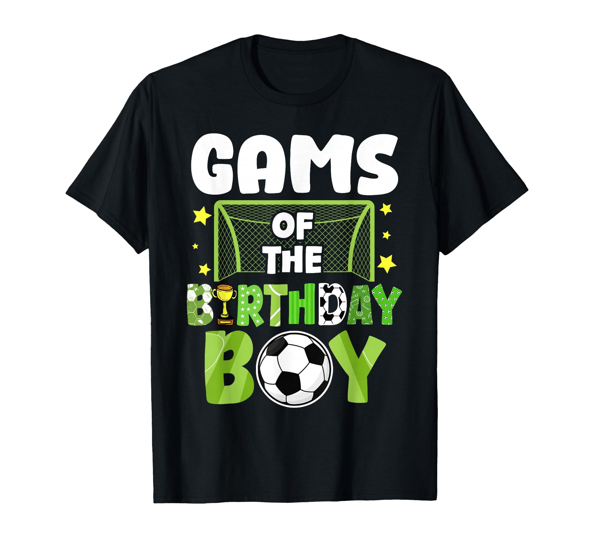 Soccer Gams Birthday Party Family T-Shirt - Aesthetic Graphic for Adults - T-Shirt, Sweatshirt, Hoodie