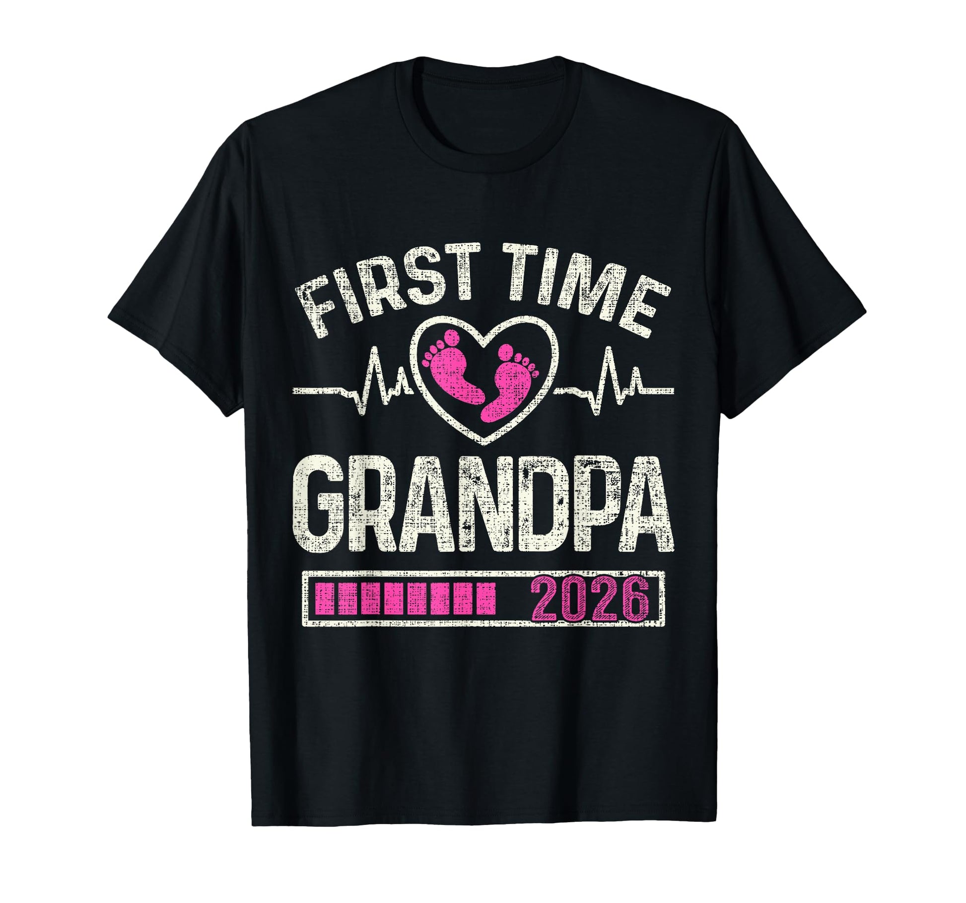 Mens First Time Grandpa 2026 T-Shirt - Streetwear Style Men Women - T-Shirt, Sweatshirt, Hoodie