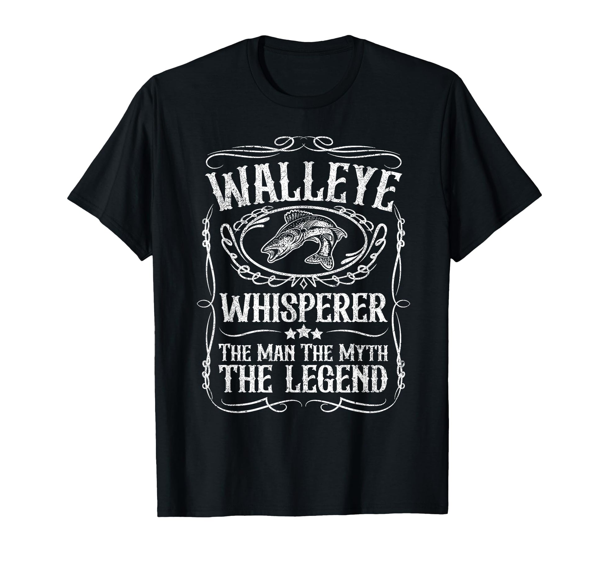 Funny Walleye Whisperer Fishing T-Shirt - Novelty Apparel Men Women - T-Shirt, Sweatshirt, Hoodie