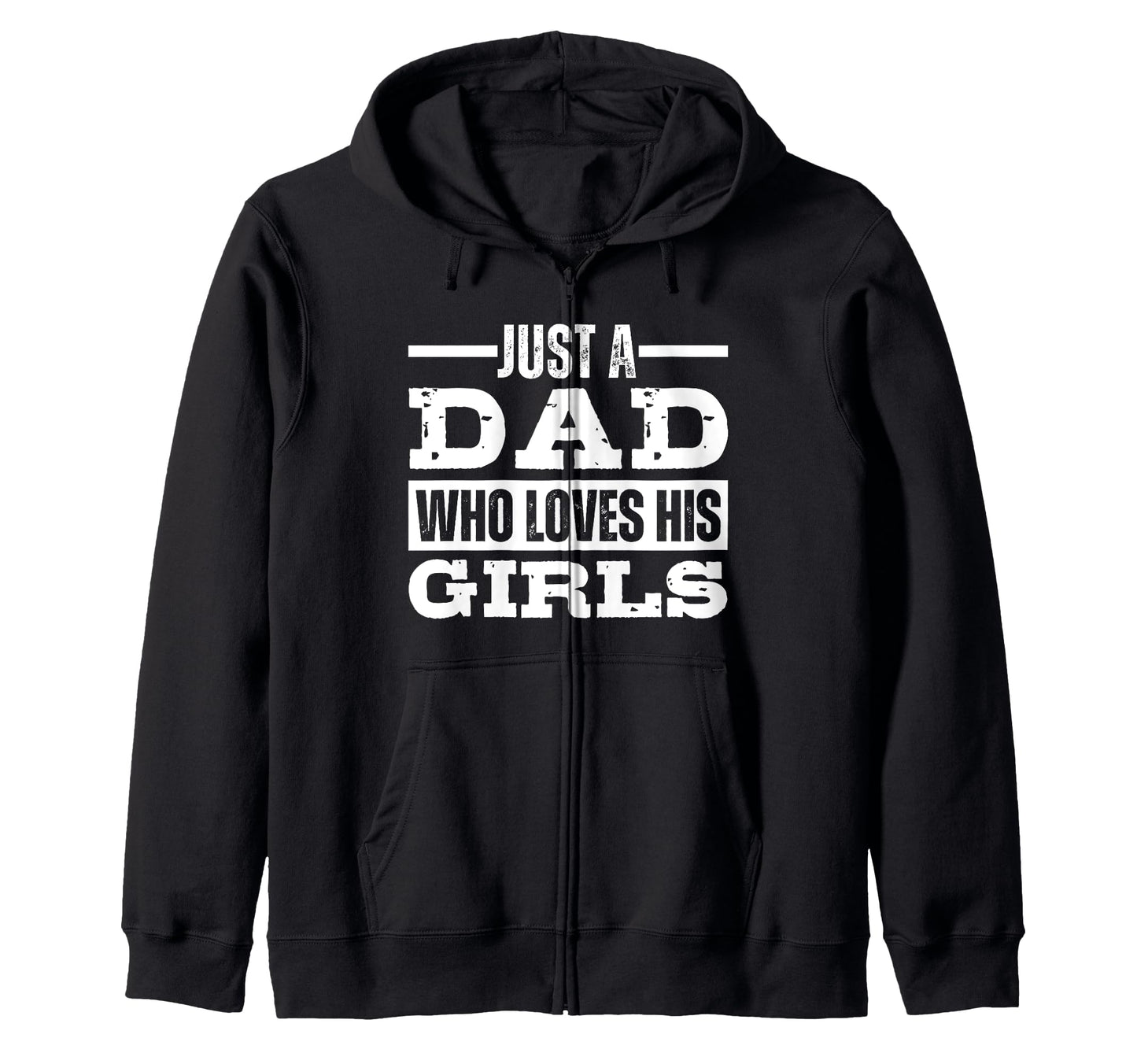 Just Dad Who Loves His Shirts T-Shirt - Novelty Apparel Unisex - T-Shirt, Sweatshirt, Hoodie
