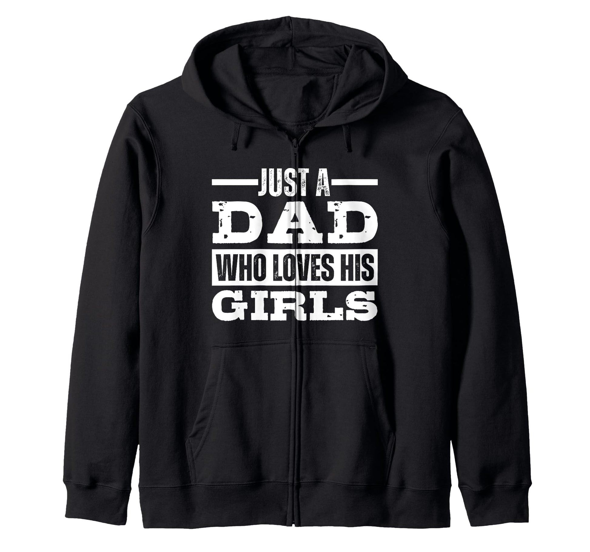 Just Dad Who Loves His Shirts T-Shirt - Novelty Apparel Unisex - T-Shirt, Sweatshirt, Hoodie