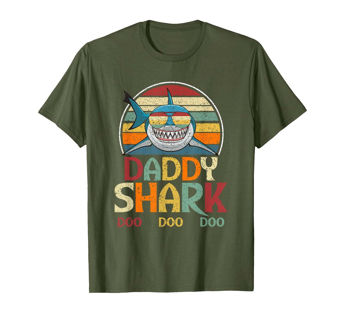Daddy Shark Gift T-Shirt - Novelty Apparel Men Women - T-Shirt, Sweatshirt, Hoodie