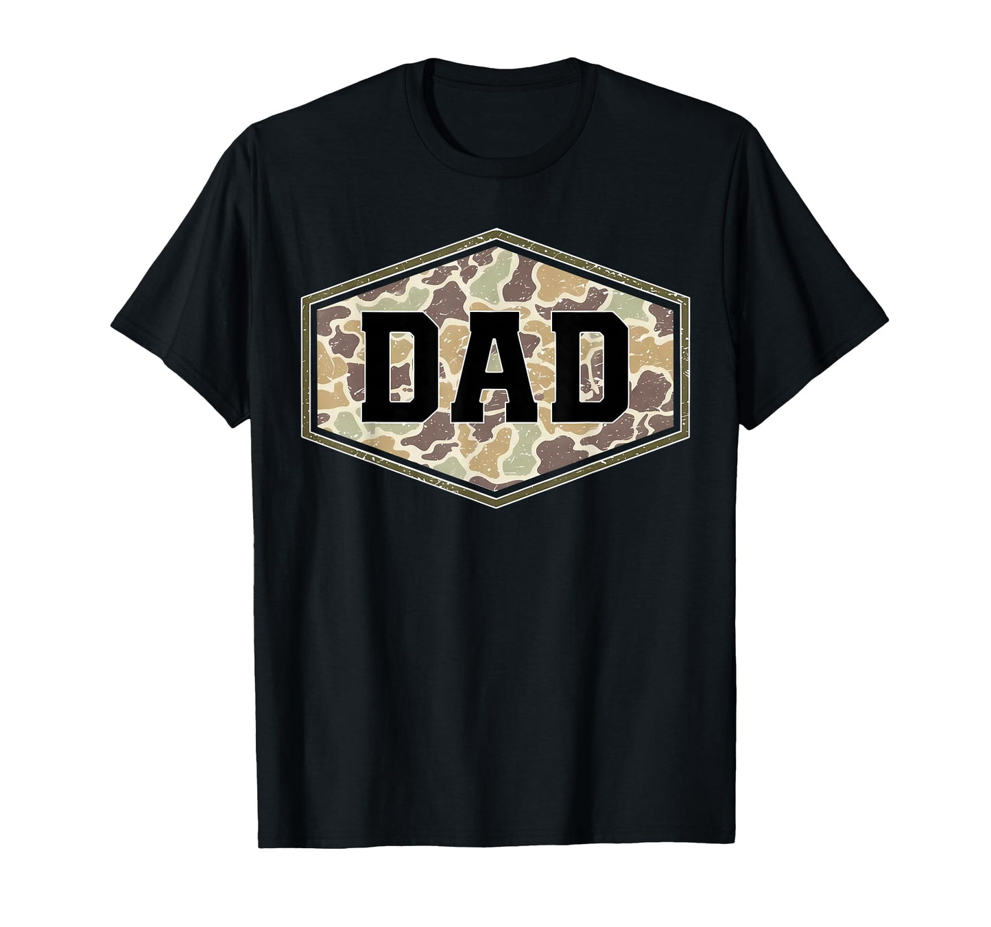 Varsity Camo Dad Duck Hunting T-Shirt - Casual Everyday Wear for Adults - T-Shirt, Sweatshirt, Hoodie