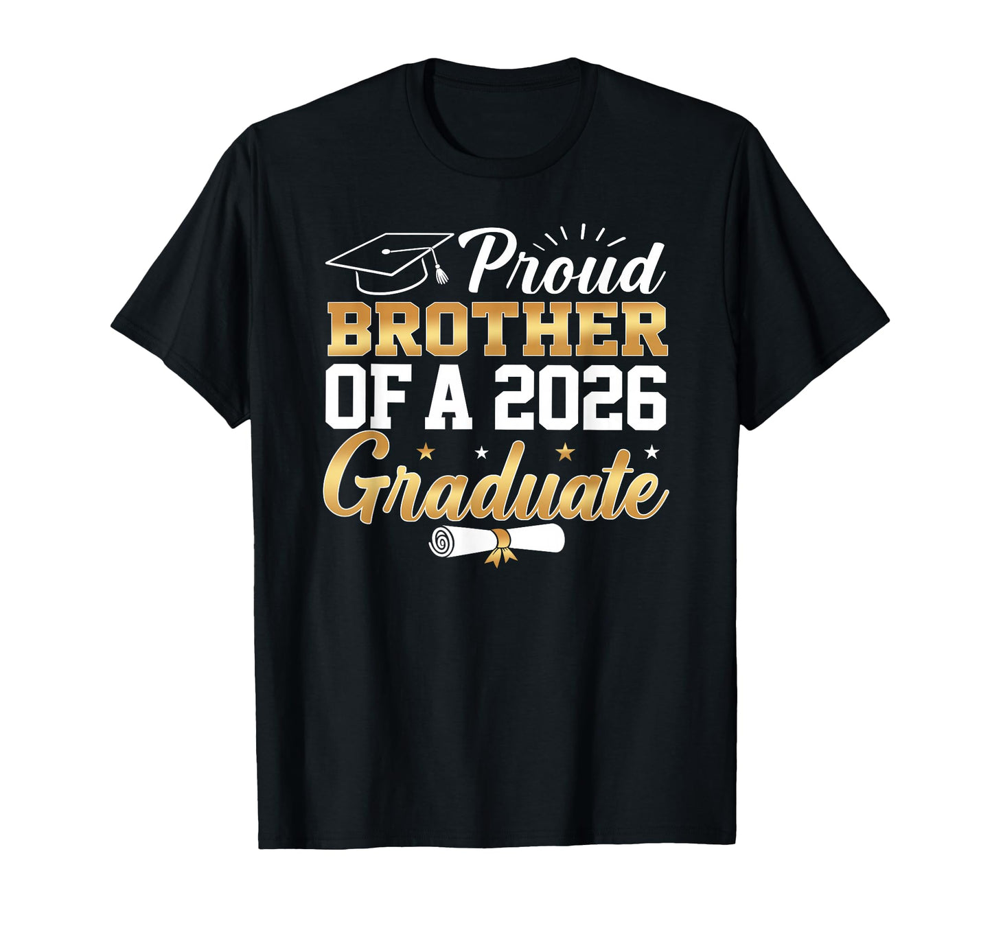 Senior Graduation Proud Brother Class T-Shirt - Novelty Apparel Unisex - T-Shirt, Sweatshirt, Hoodie