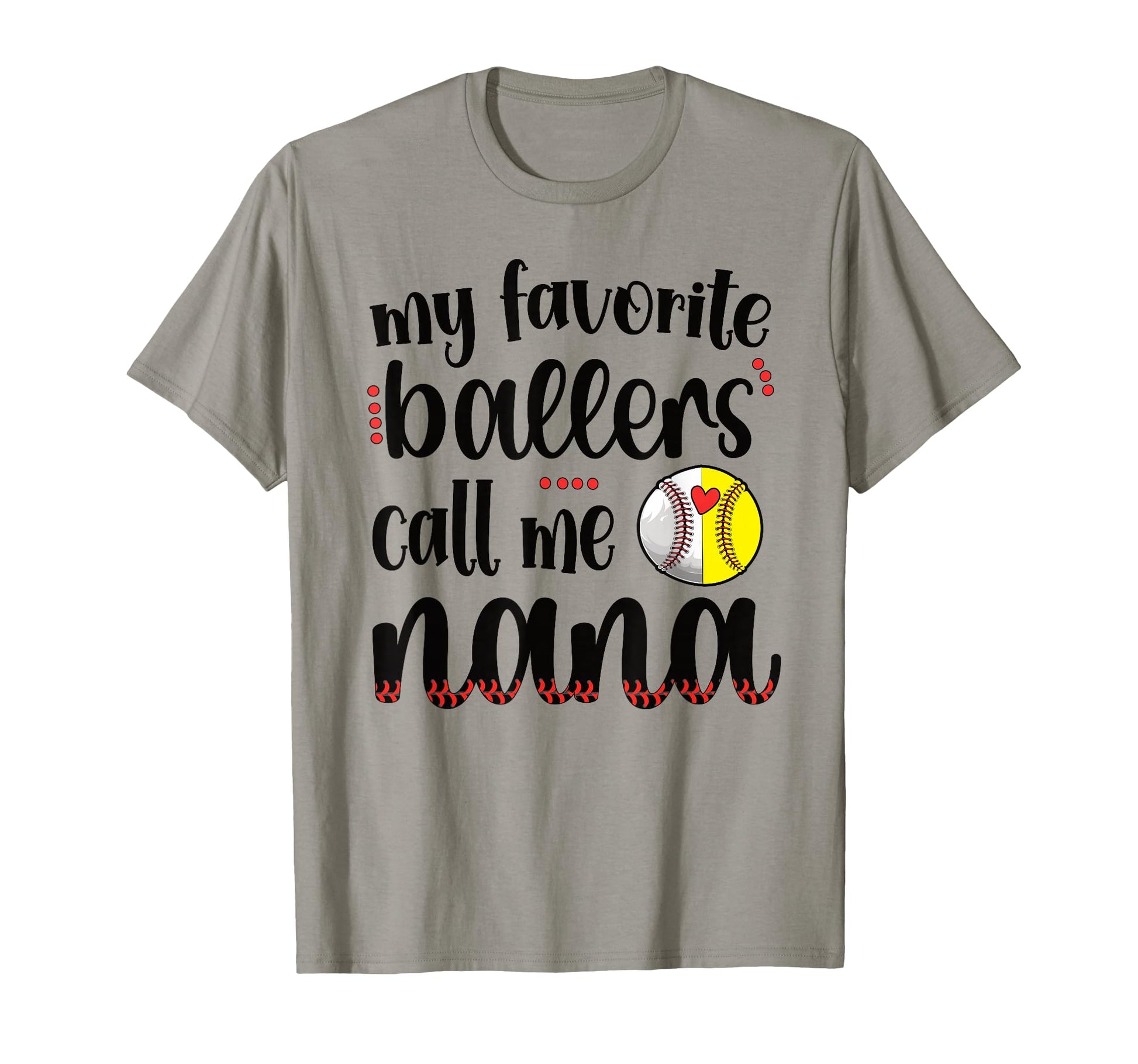My Favorite Ballers Calls Me Baseball T-Shirt - Minimalist Print Unisex - T-Shirt, Sweatshirt, Hoodie