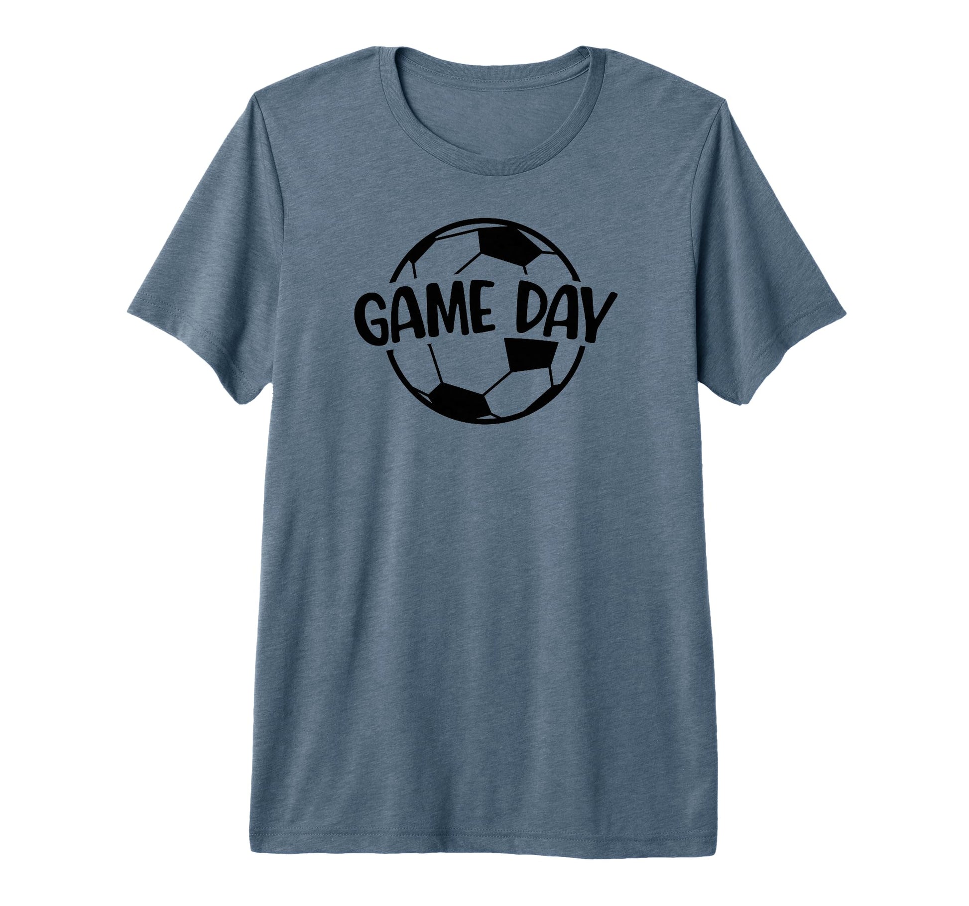 Soccer Game Day Ball Game Day Soccer Tri T-Shirt - Novelty Apparel Unisex - T-Shirt, Sweatshirt, Hoodie