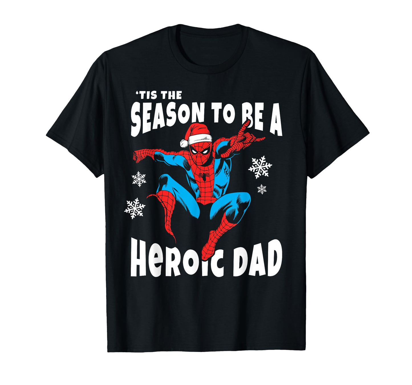 Marvel Spider Season To Be Heroic Dad T-Shirt - Unique Graphic Men Women - T-Shirt, Sweatshirt, Hoodie