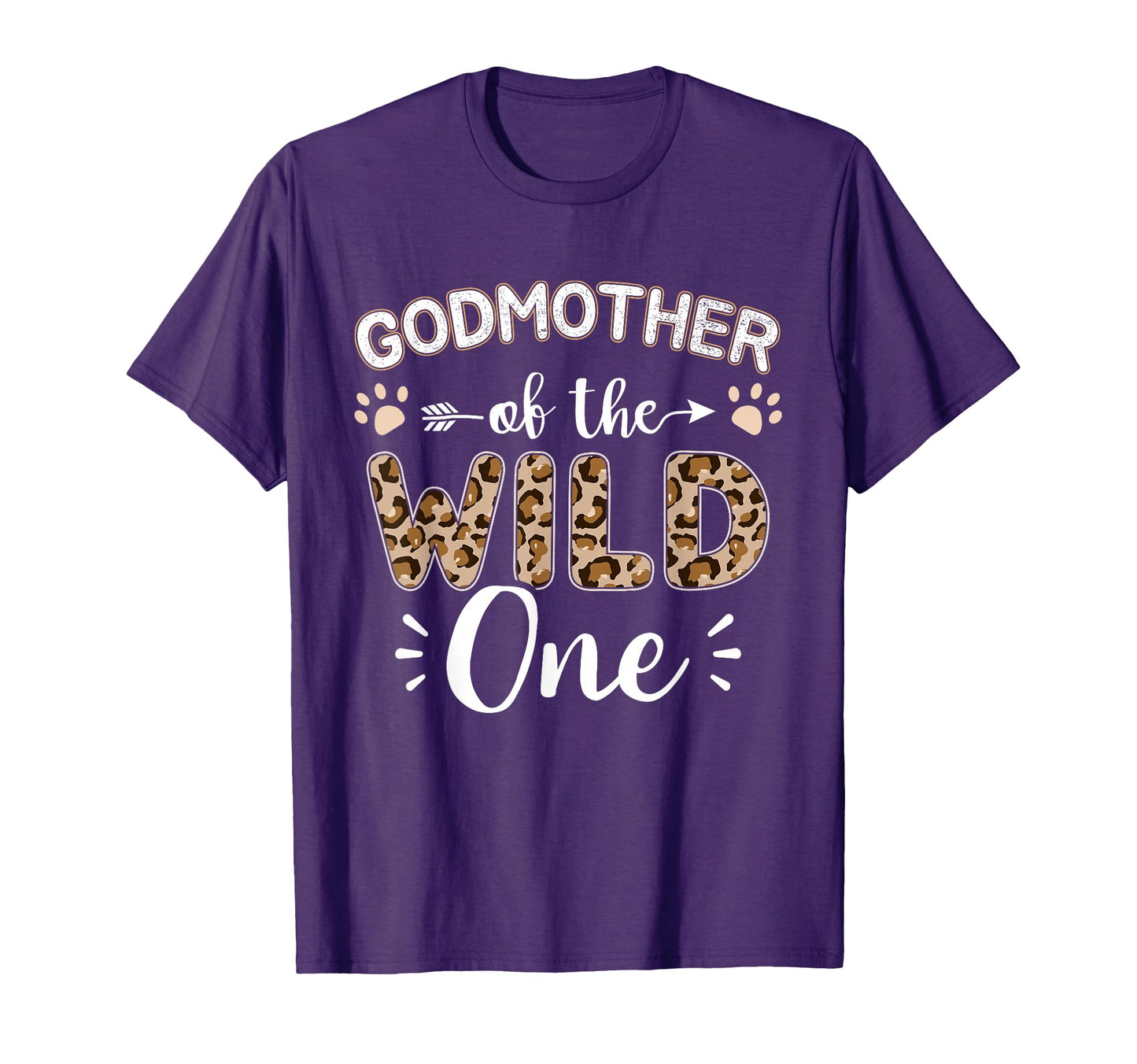 Godmother Wild One Birthday Matching T-Shirt - Novelty Apparel Men Women - T-Shirt, Sweatshirt, Hoodie