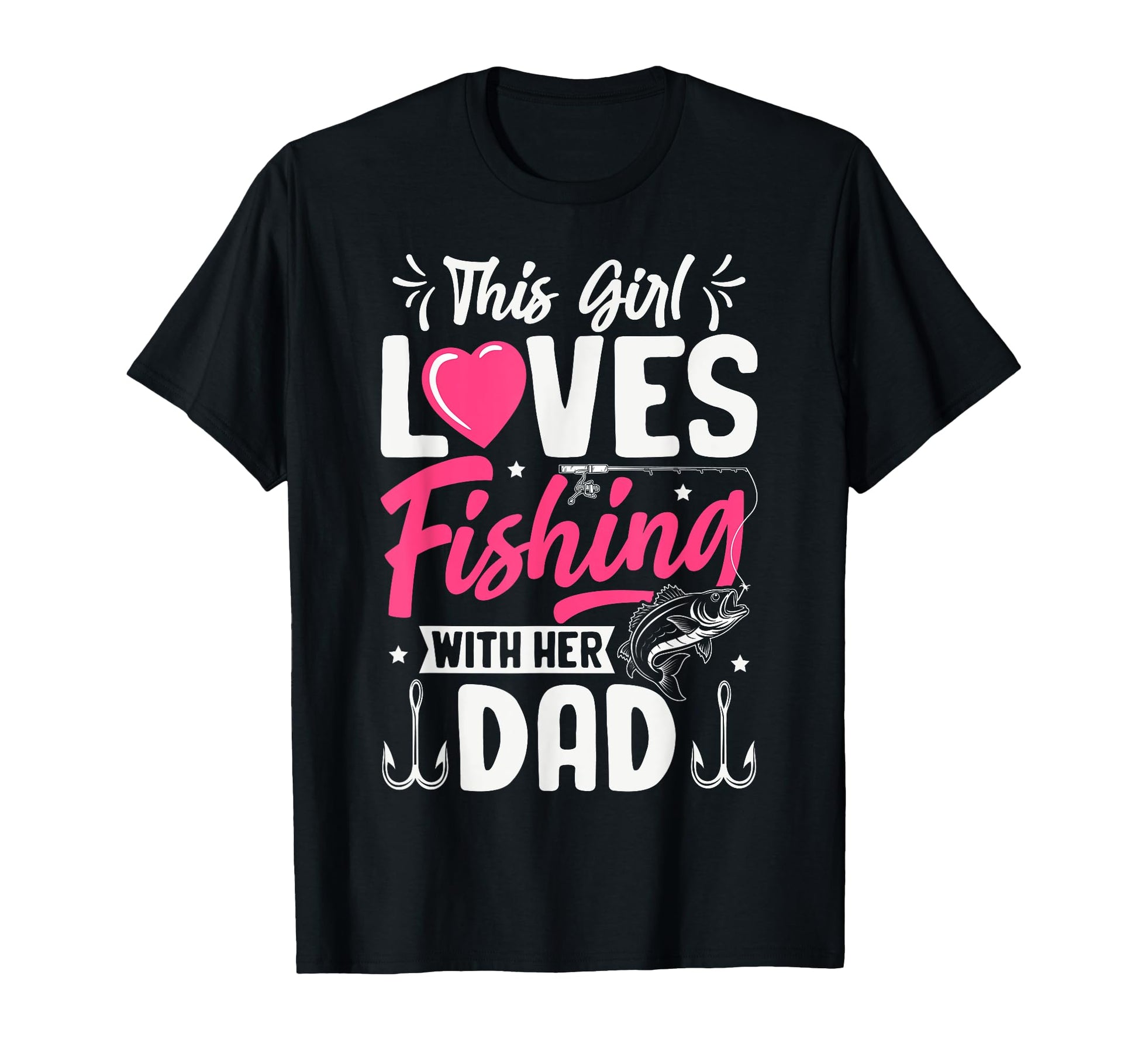 Dad Daughter Matching Fishing T-Shirt - Streetwear Style Men Women - T-Shirt, Sweatshirt, Hoodie