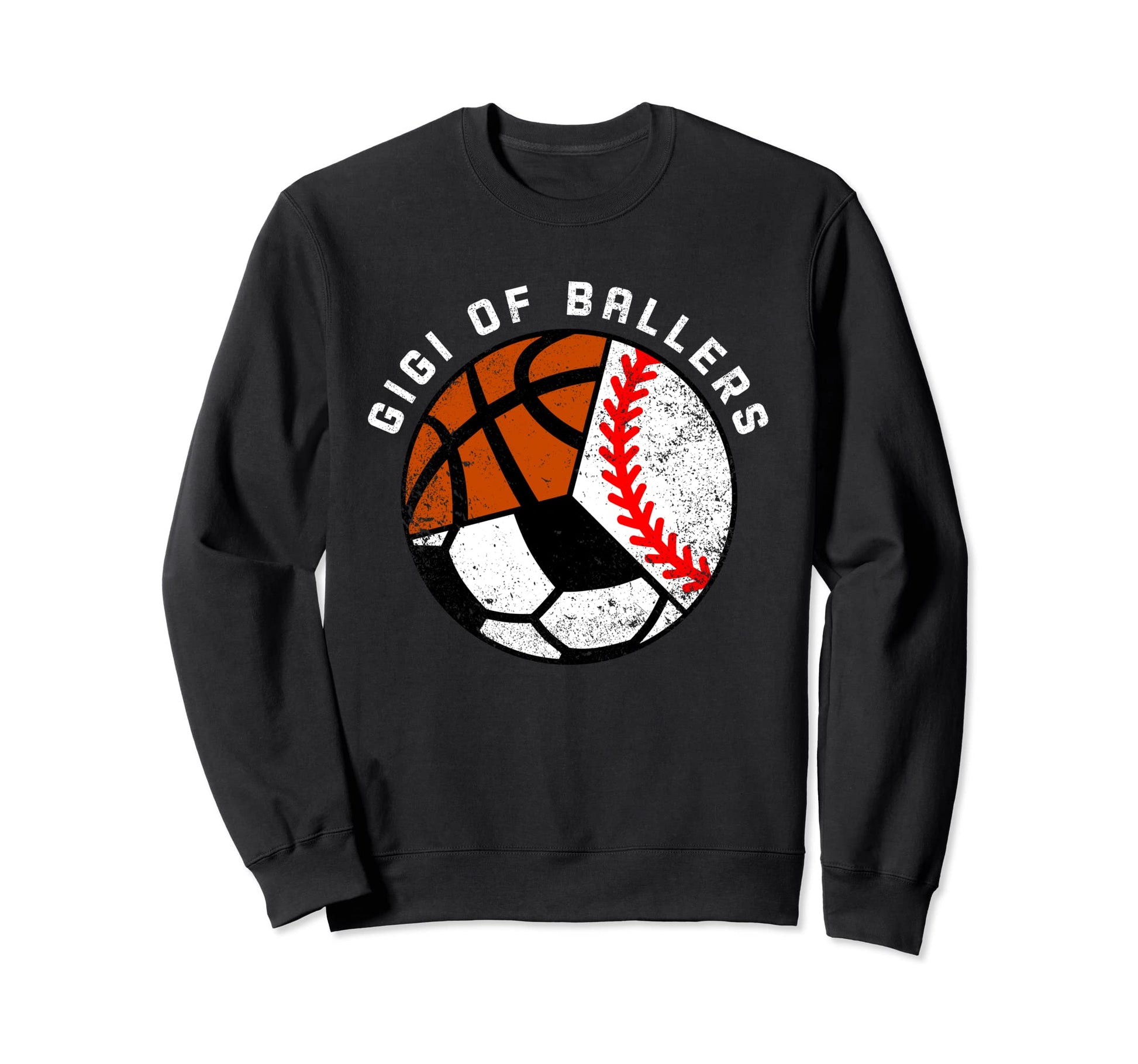 Gigi Ballers Funny Baseball Soccer Sweatshirt - Streetwear Style Unisex - T-Shirt, Sweatshirt, Hoodie