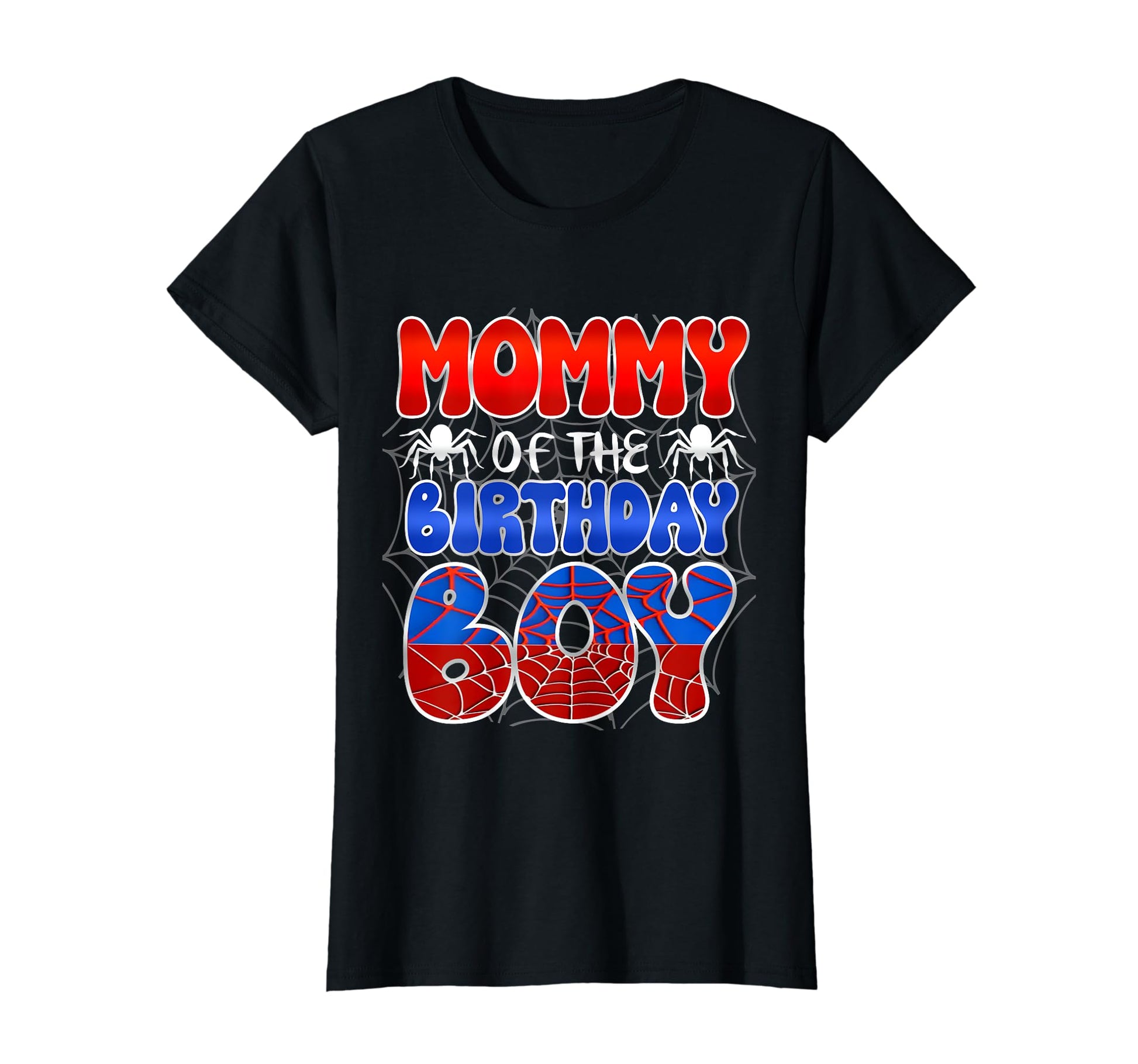 Dad And Mom Mommy Birthday Spider T-Shirt - Aesthetic Graphic for Adults - T-Shirt, Sweatshirt, Hoodie