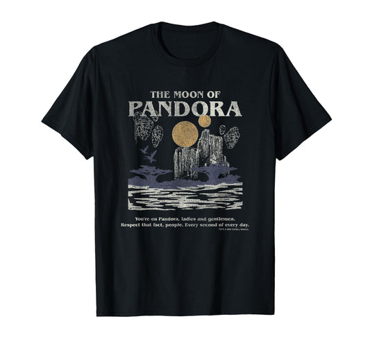 Avatar Moon Pandora Travel Landscape T-Shirt - Custom Art Print Men Women - T-Shirt, Sweatshirt, Hoodie