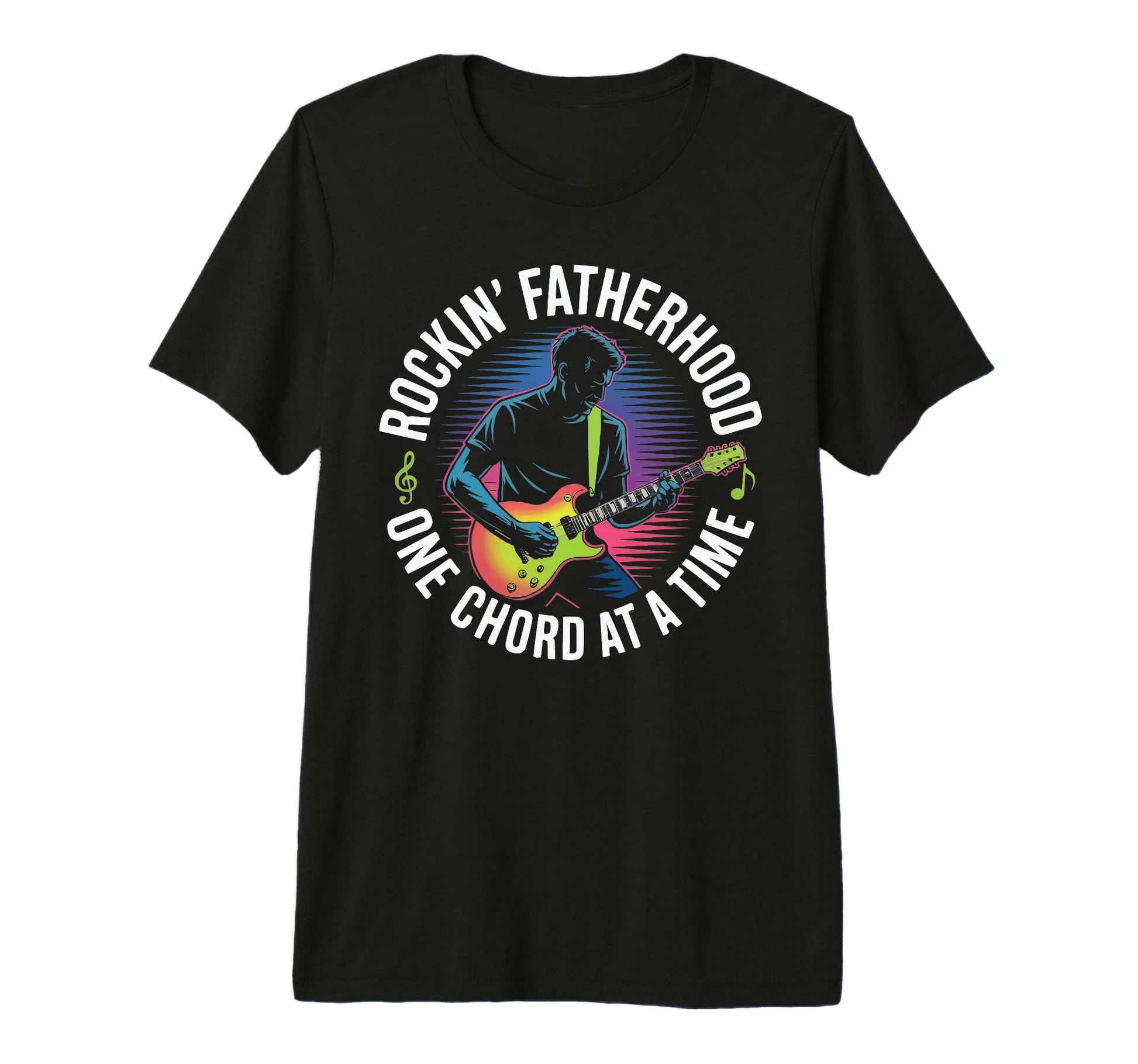 Guitarist Dad Guitar Player T-Shirt - Casual Everyday Wear for Adults - T-Shirt, Sweatshirt, Hoodie