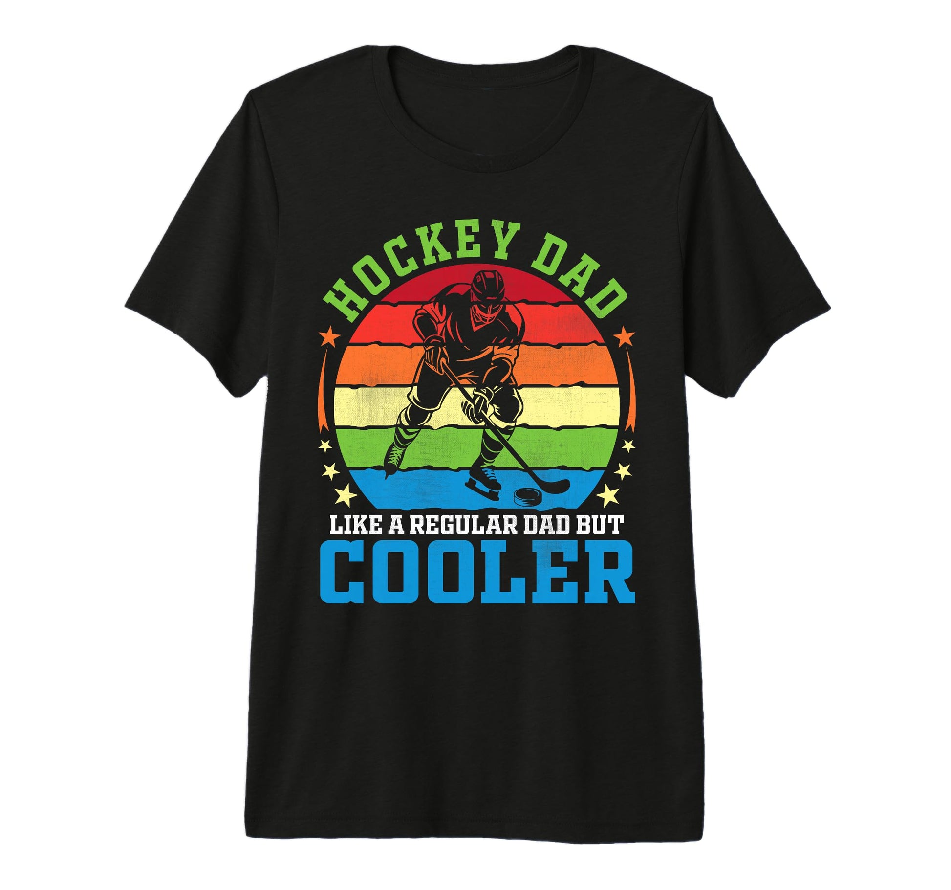 Hockey Dad Like Regular Dad But T-Shirt - Fun Novelty Design for Adults - T-Shirt, Sweatshirt, Hoodie