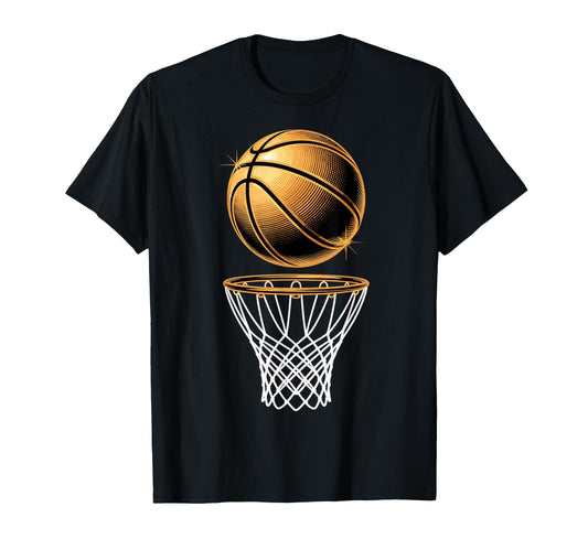 Basketball Basket Ball Basketball T-Shirt - Trendy Graphic Men Women - T-Shirt, Sweatshirt, Hoodie