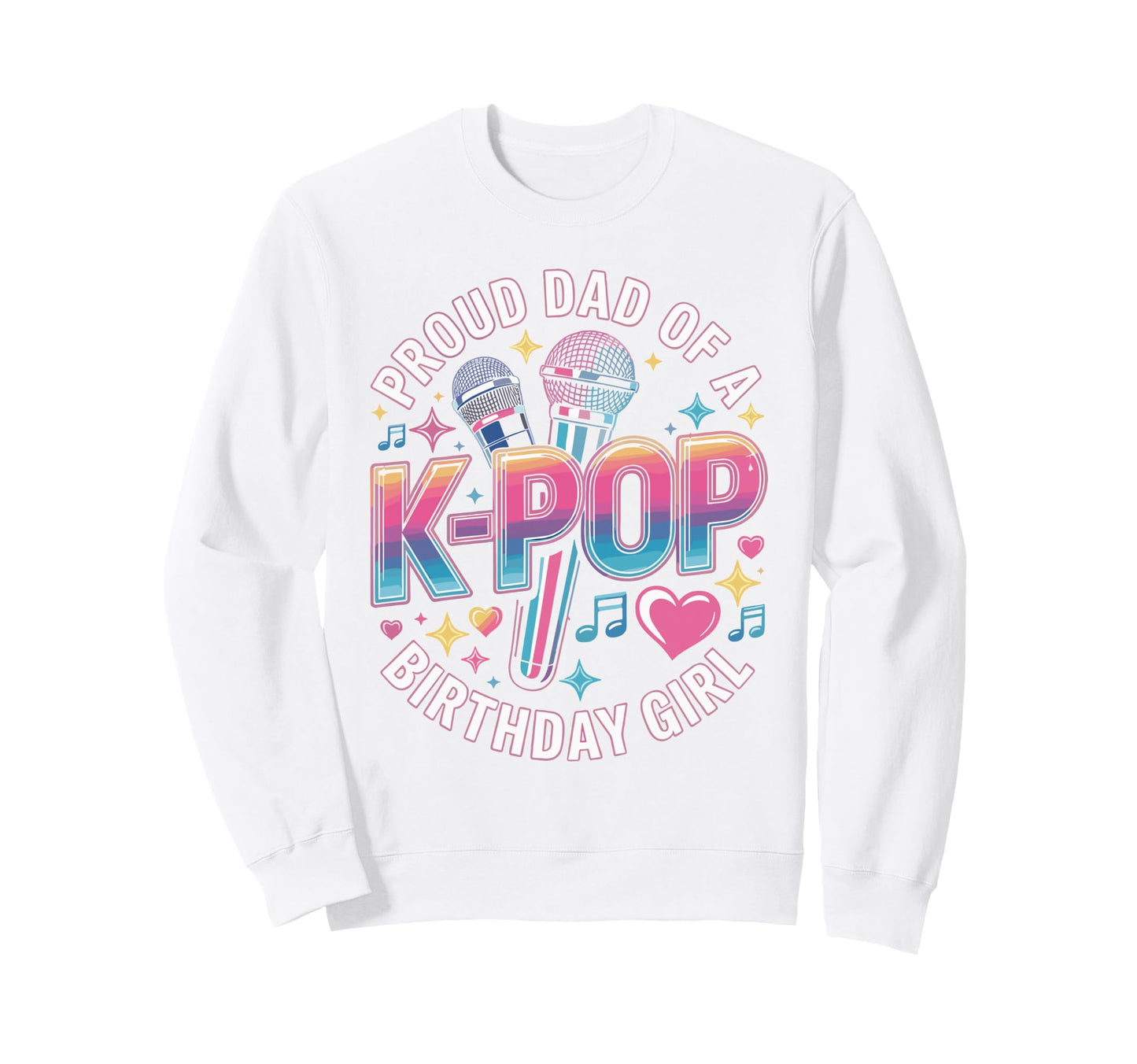 Kpop Costume Korean Music Dad K Pop Sweatshirt - Streetwear Style Unisex - T-Shirt, Sweatshirt, Hoodie