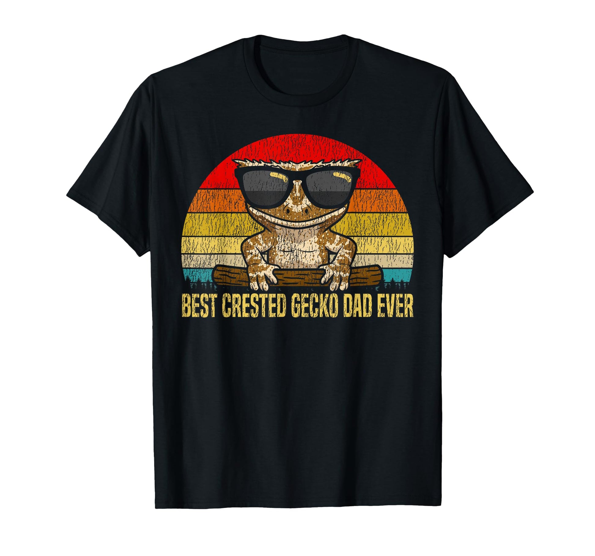 Crested Gecko Best Crested Gecko Dad T-Shirt - Streetwear Style Men Women - T-Shirt, Sweatshirt, Hoodie