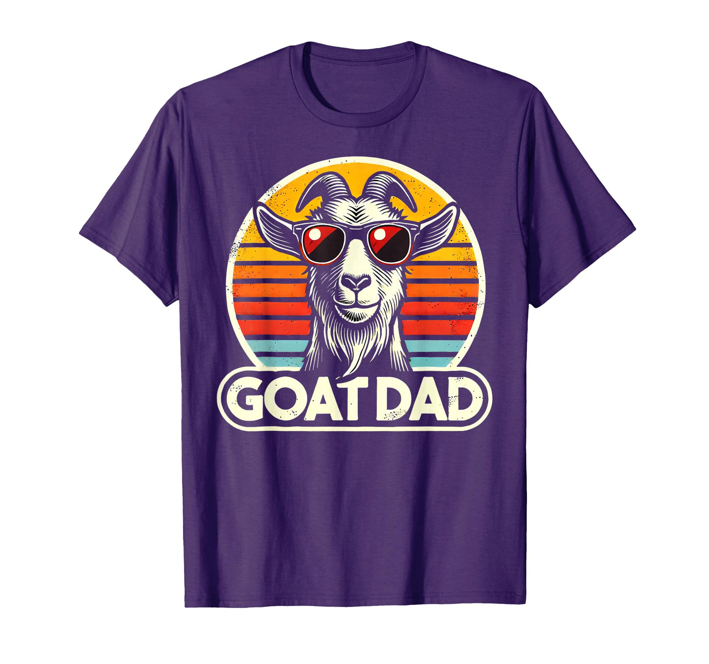 Goat Dad Best Goat Daddy Funny Fathers T-Shirt - Unique Graphic Men Women - T-Shirt, Sweatshirt, Hoodie