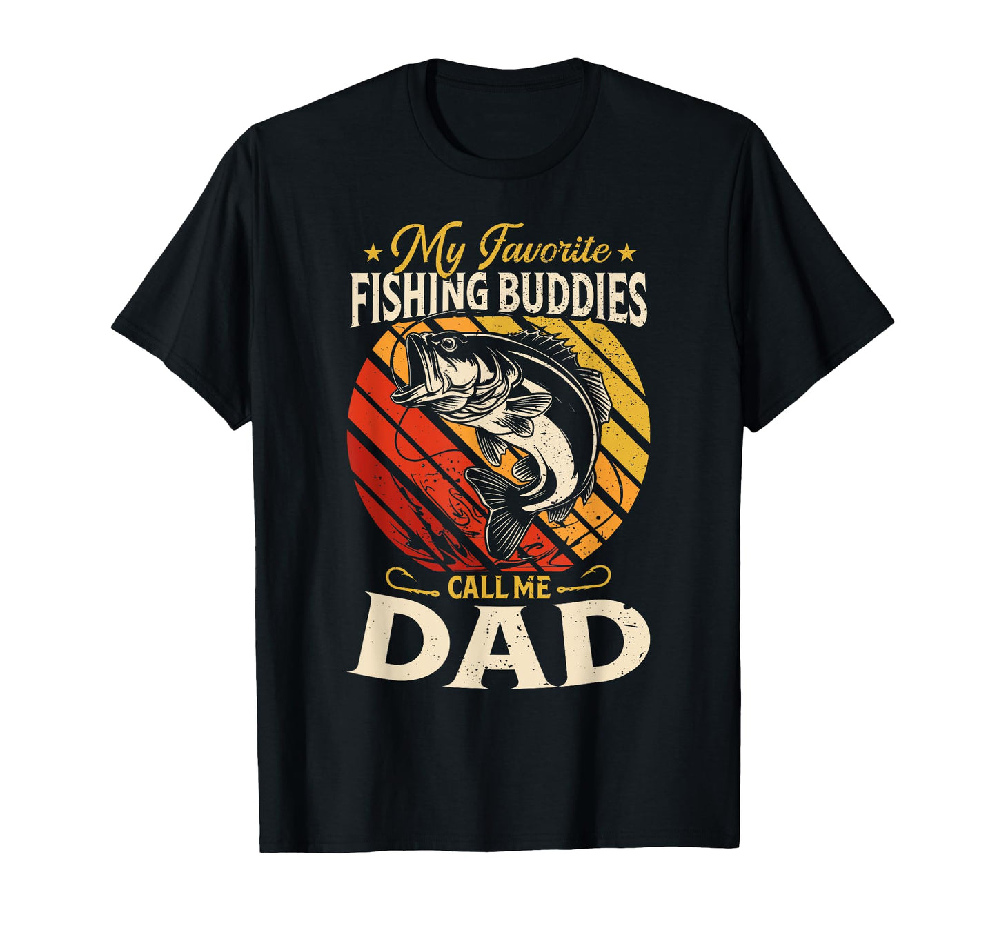 Fishing Buddies Dad And Son Fathers Day T-Shirt - Custom Art Print Unisex - T-Shirt, Sweatshirt, Hoodie