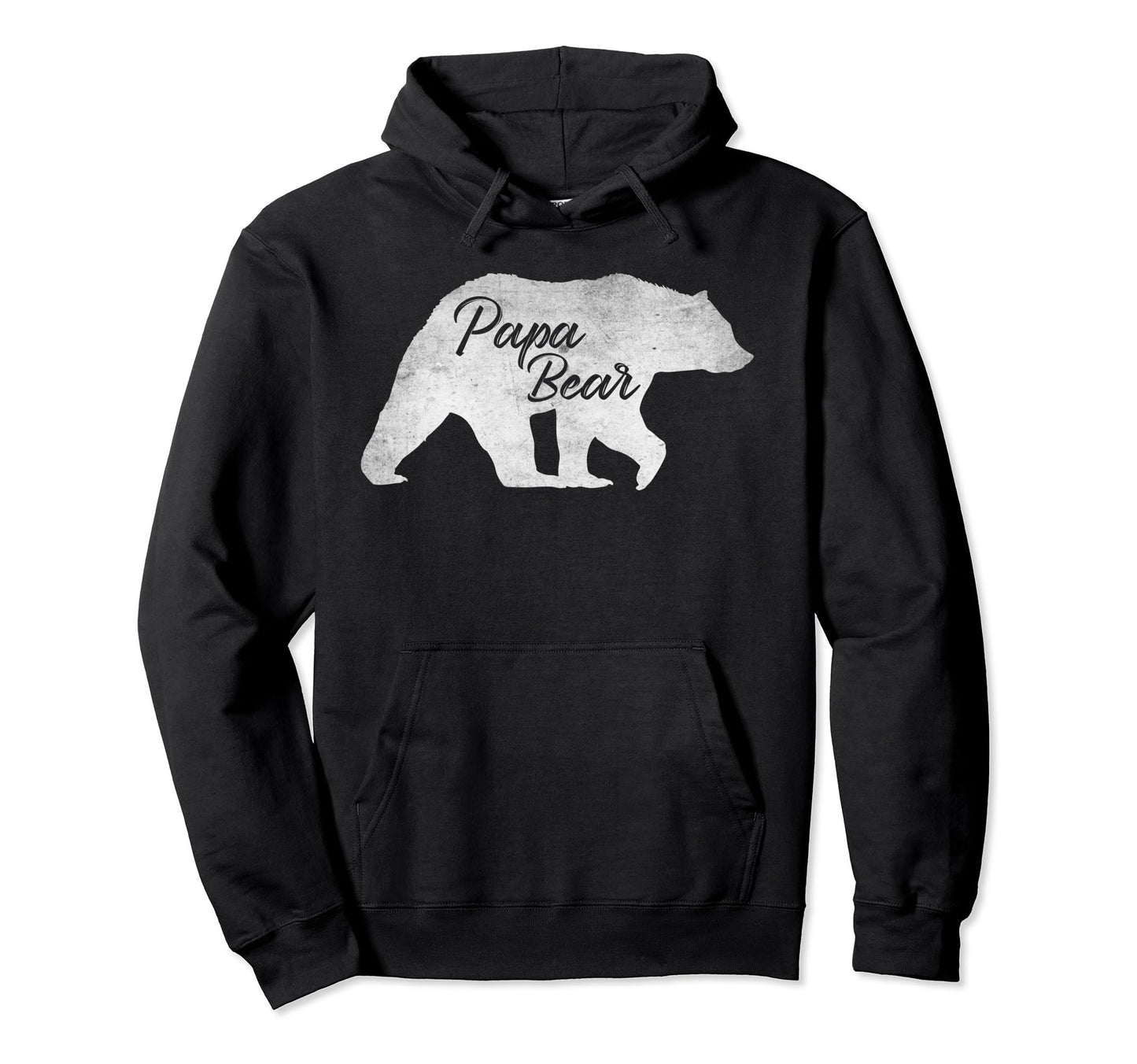 Bear Dad Daddy Family Matching Papa Hoodie - Minimalist Print for Adults - T-Shirt, Sweatshirt, Hoodie