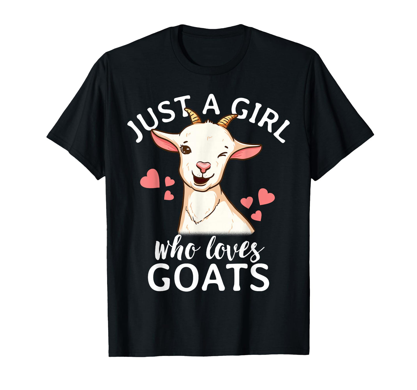 Goat Just Who Loves Goats Farmer T-Shirt - Aesthetic Graphic for Adults - T-Shirt, Sweatshirt, Hoodie