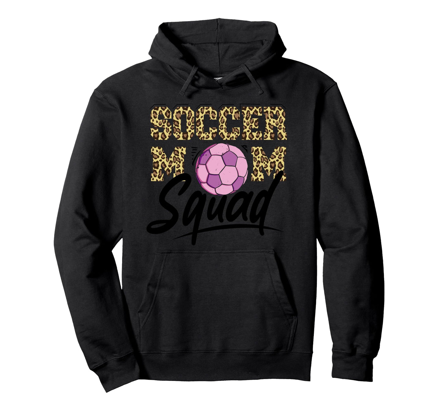Soccer Mother Gameday Soccer Mom Squad Hoodie - Graphic Print Unisex - T-Shirt, Sweatshirt, Hoodie