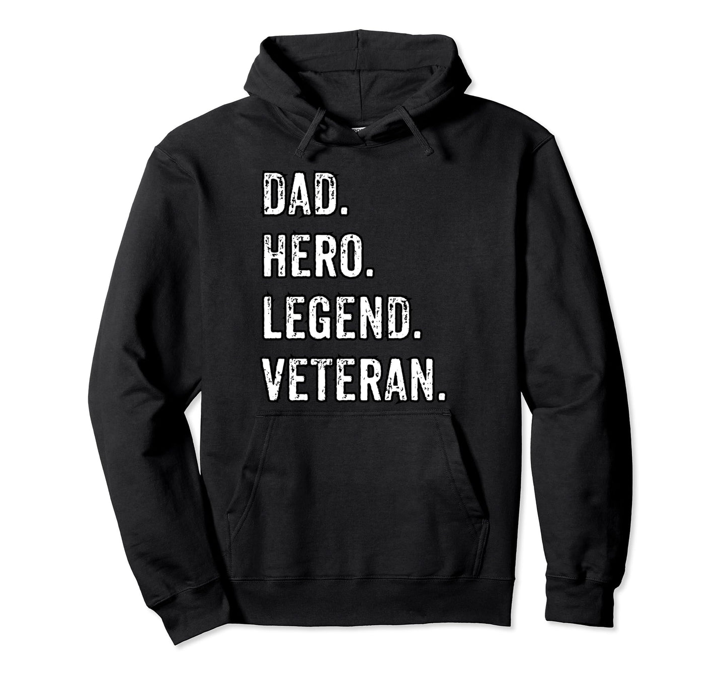 Patriotic Veteran Fathers Day Gifts Hoodie - Casual Everyday Wear Unisex - T-Shirt, Sweatshirt, Hoodie