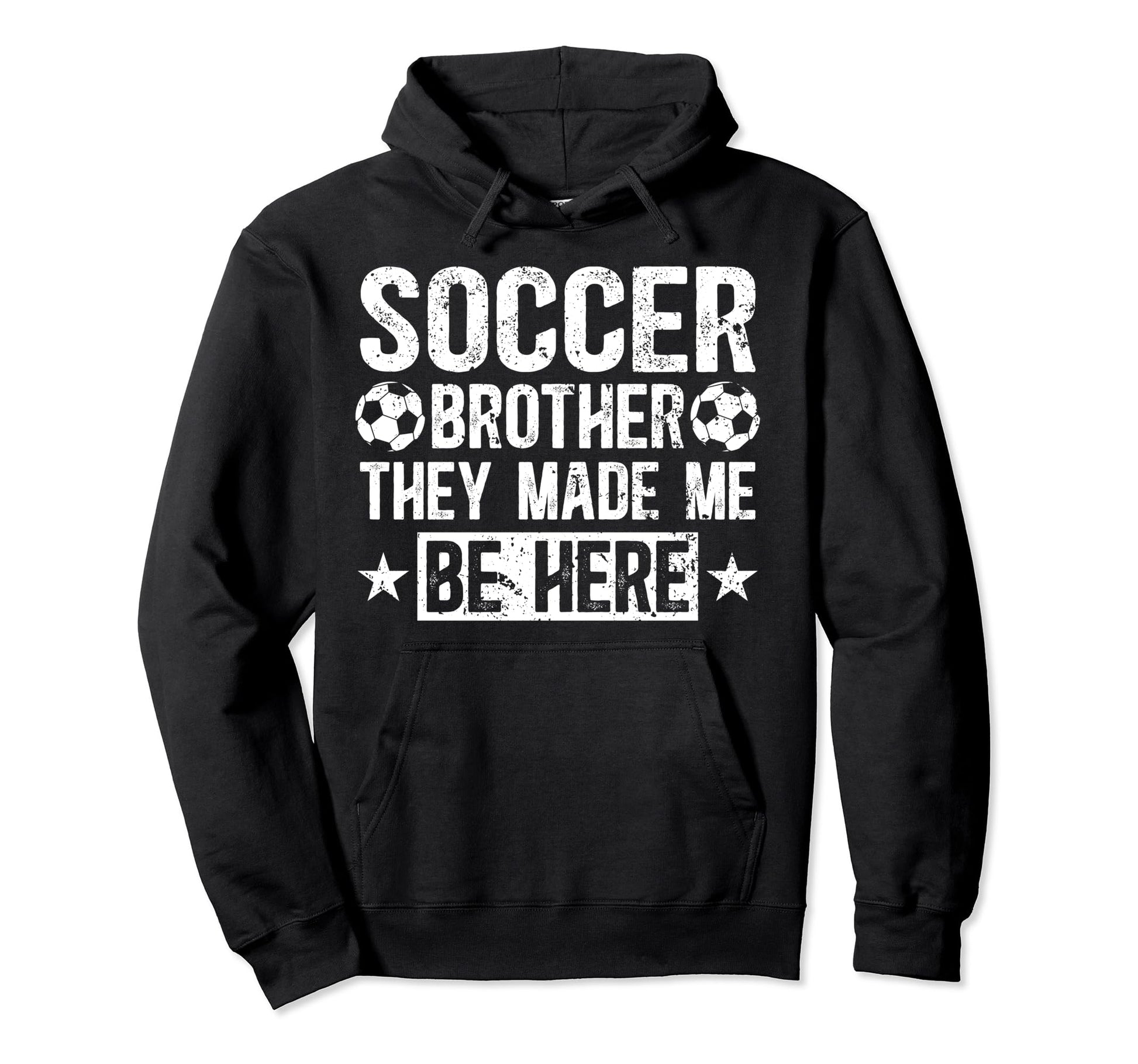 Soccer Brother Funny Soccer Players Hoodie - Trendy Graphic for Adults - T-Shirt, Sweatshirt, Hoodie