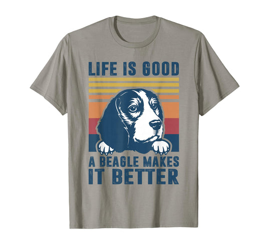 Beagle Gifts Beagle Dog Mom Dad T-Shirt - Fun Novelty Design for Adults - T-Shirt, Sweatshirt, Hoodie