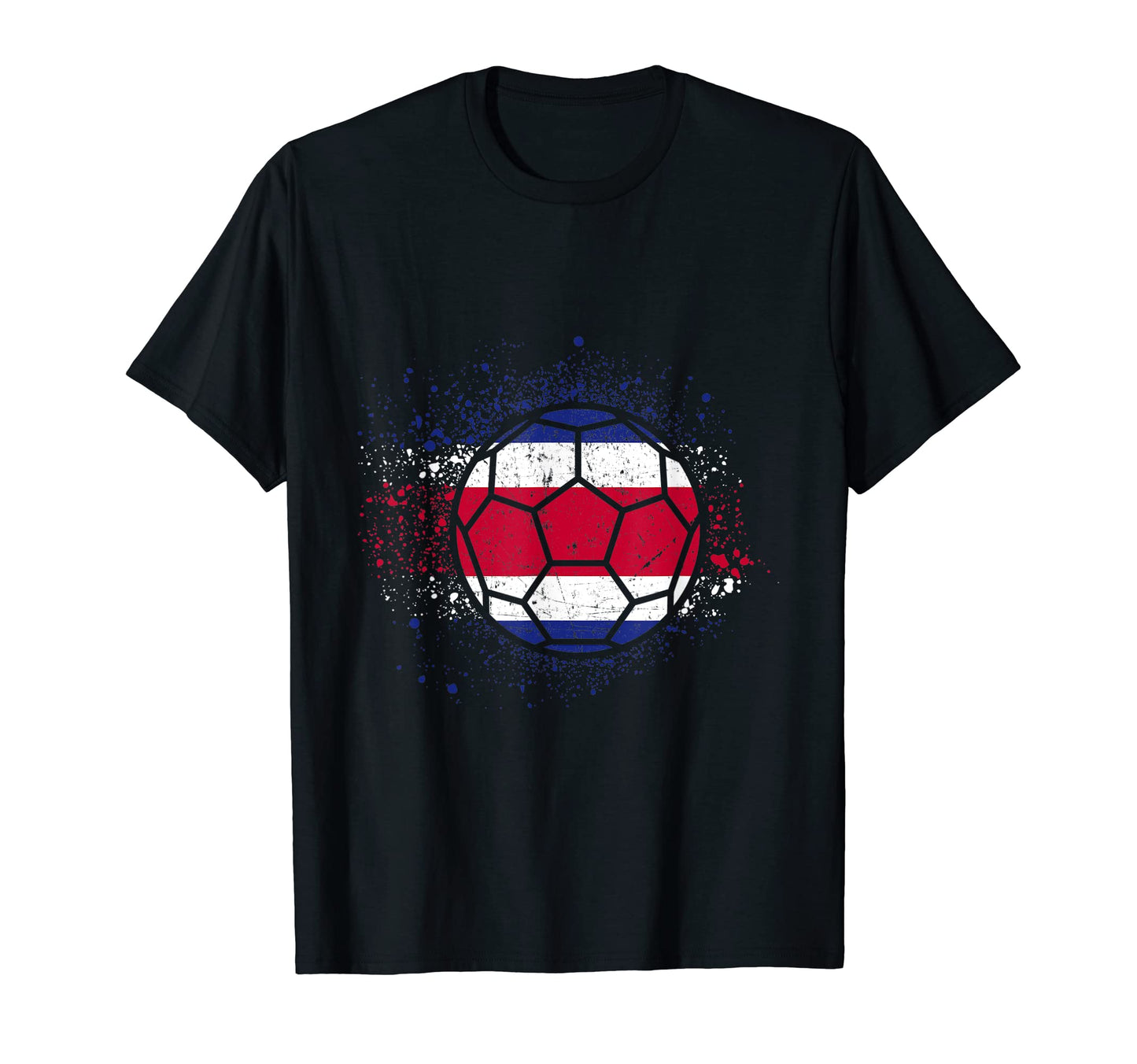 Costa Rica Fans Costa Rica Flag World T-Shirt - Novelty Apparel Men Women - T-Shirt, Sweatshirt, Hoodie