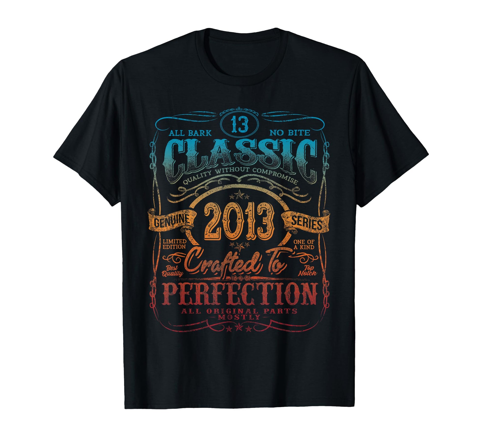 2013 13 Year Old 13Th Birthday T-Shirt - Trendy Graphic Men Women - T-Shirt, Sweatshirt, Hoodie