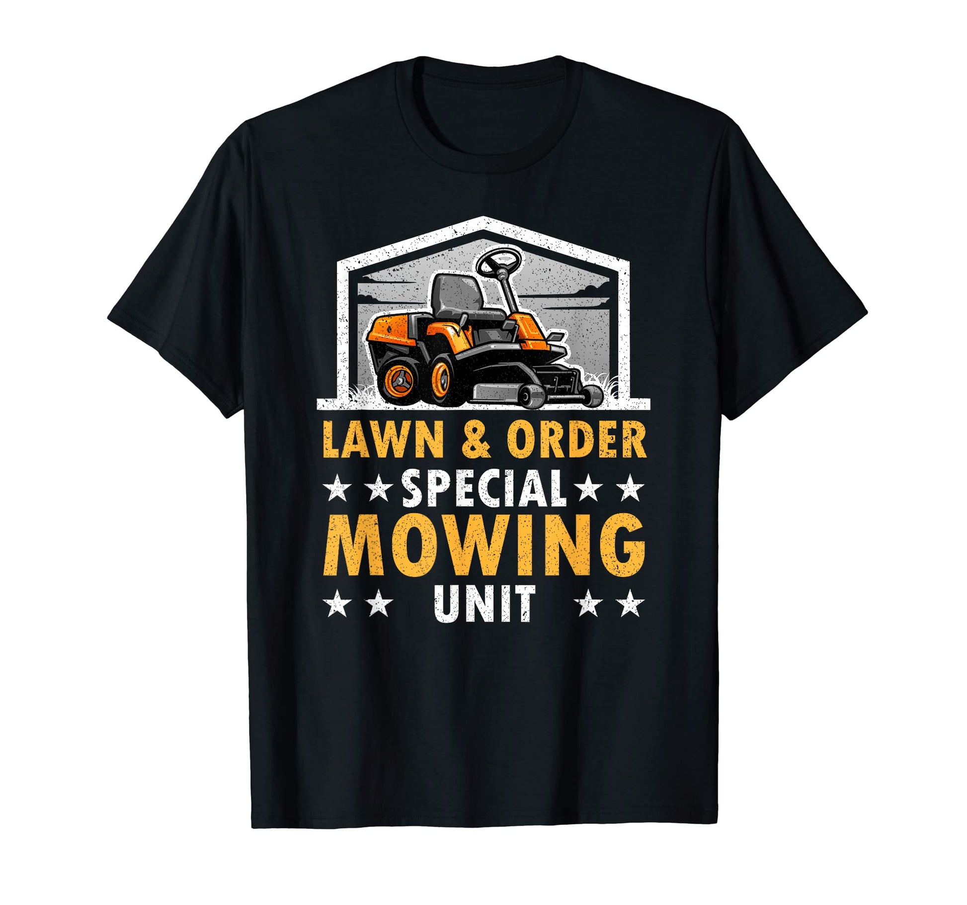 Lawn Order Special Mowing Unit Funny T-Shirt - Custom Art Print for Adults - T-Shirt, Sweatshirt, Hoodie