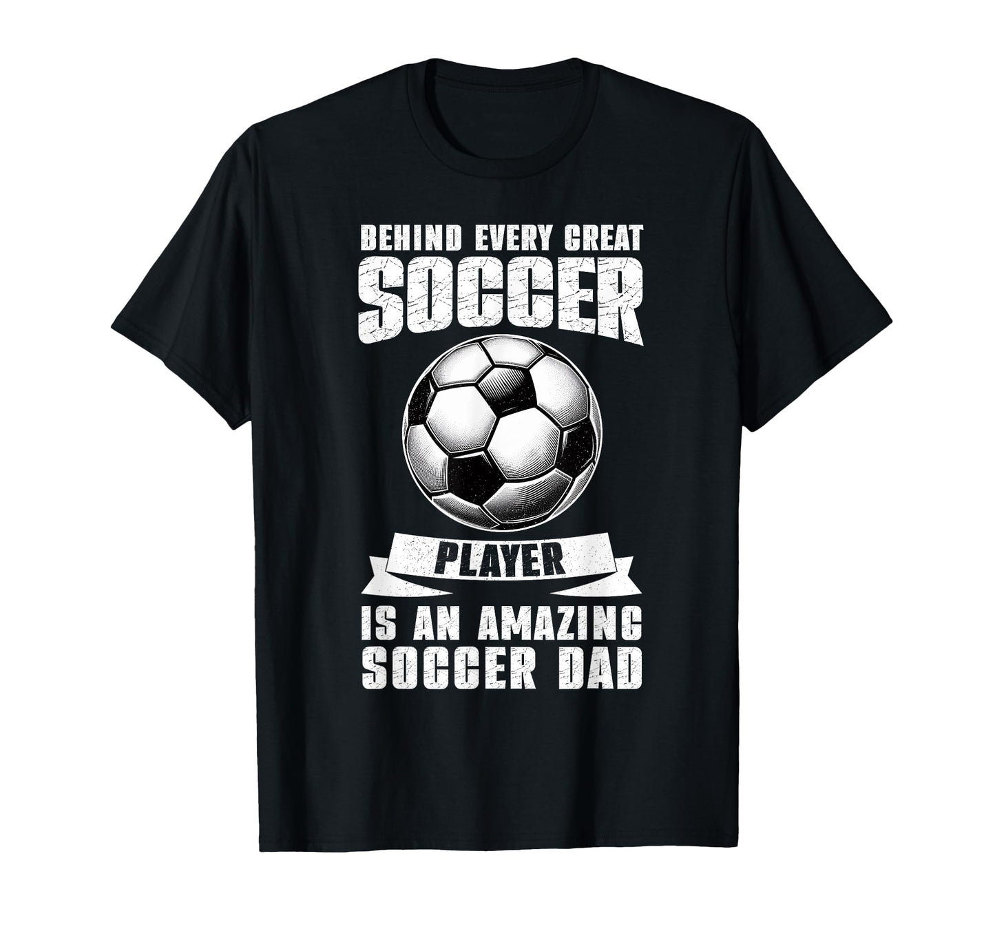 Behind Every Great Soccer Player Is T-Shirt - Minimalist Print Men Women - T-Shirt, Sweatshirt, Hoodie