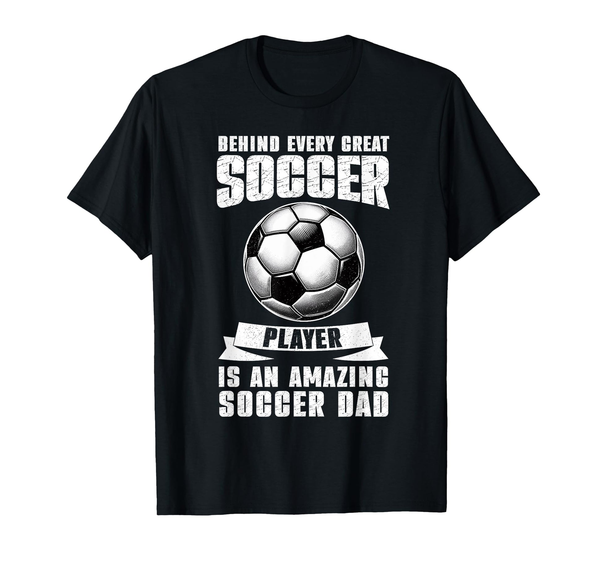 Behind Every Great Soccer Player Is T-Shirt - Minimalist Print Men Women - T-Shirt, Sweatshirt, Hoodie