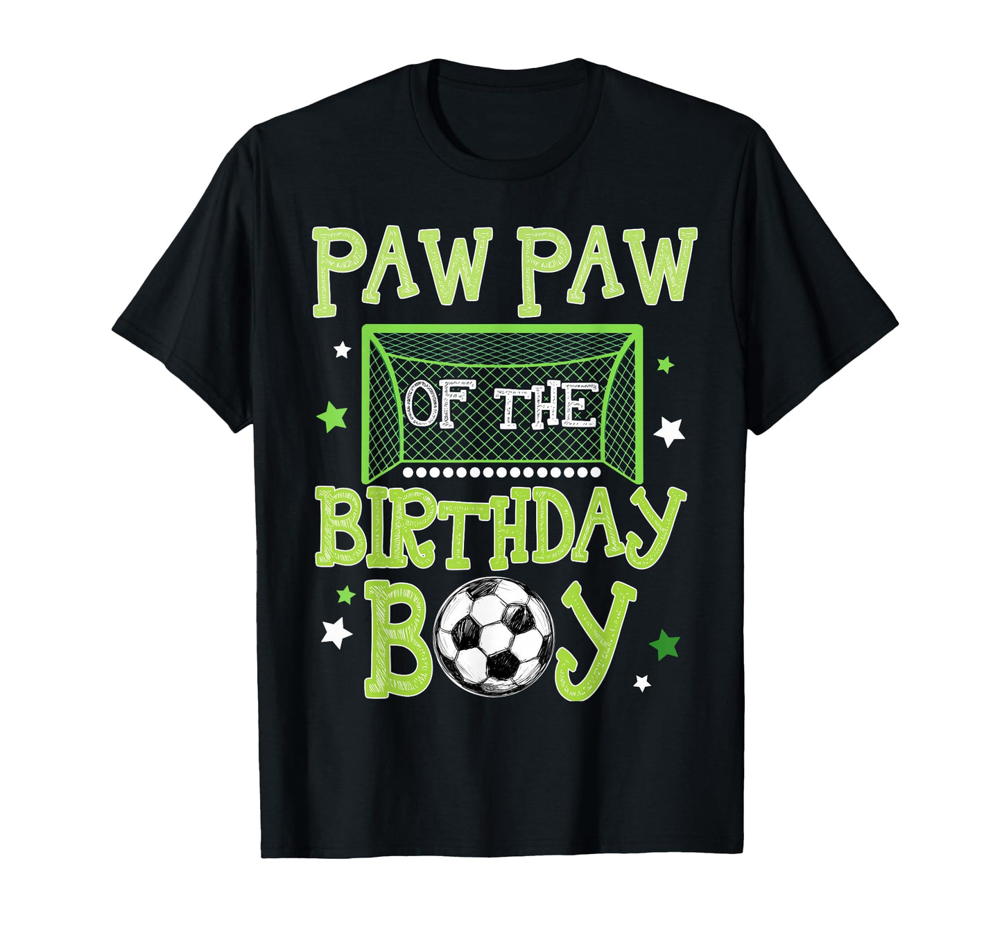 Paw Paw Birthday Soccer Family Matching T-Shirt - Trendy Graphic Men Women - T-Shirt, Sweatshirt, Hoodie