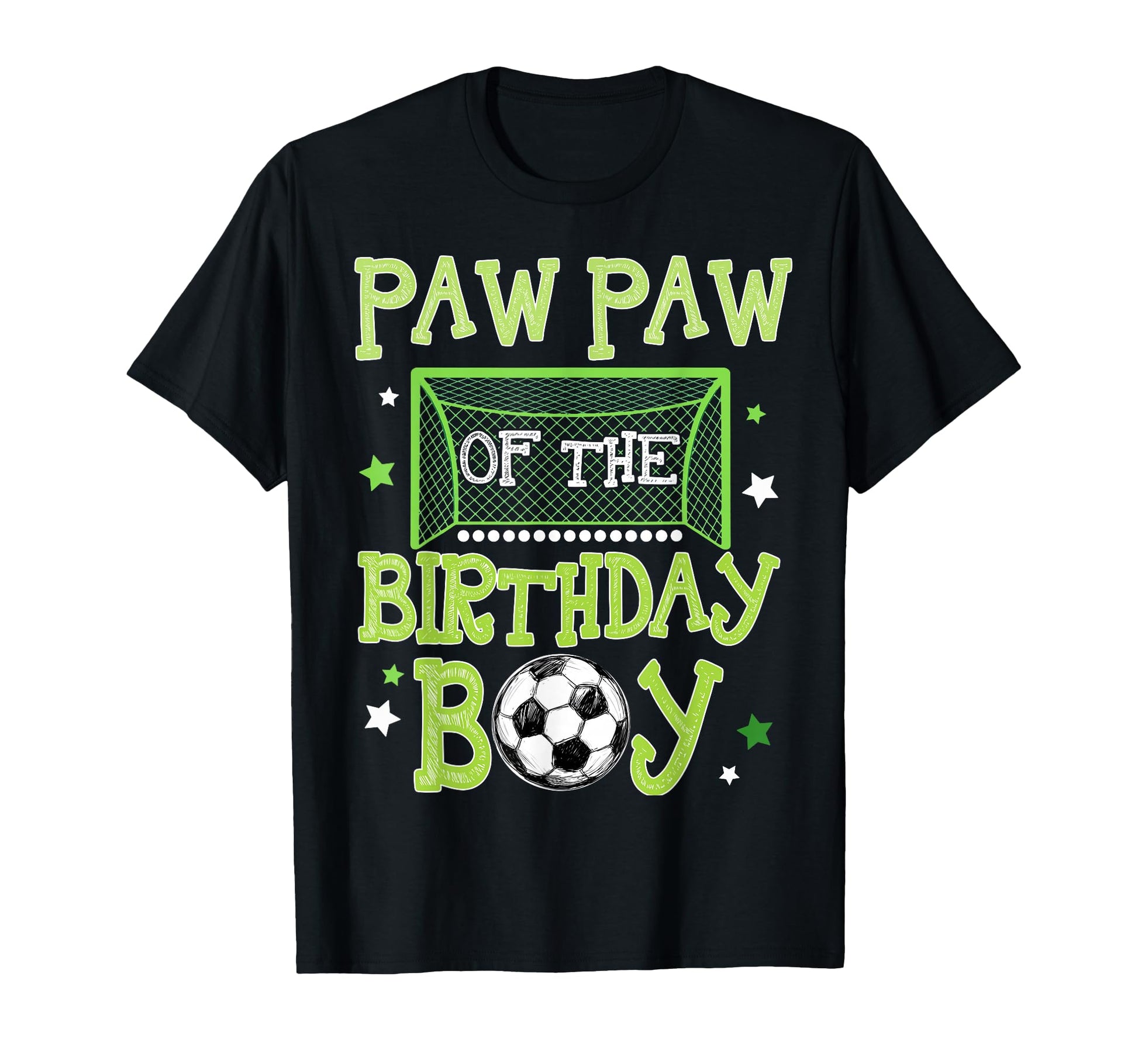 Paw Paw Birthday Soccer Family Matching T-Shirt - Trendy Graphic Men Women - T-Shirt, Sweatshirt, Hoodie