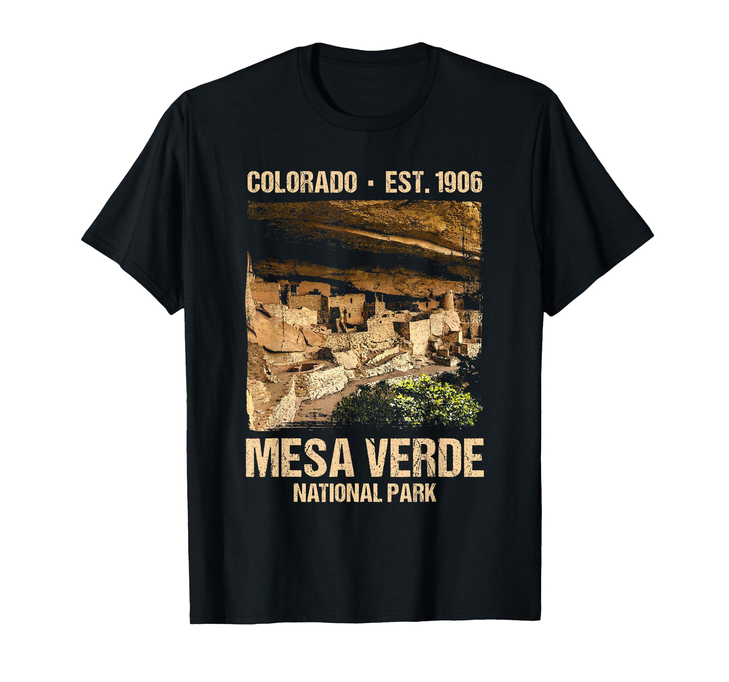 Mesa Verde Us National Park Colorado T-Shirt - Unique Graphic Men Women - T-Shirt, Sweatshirt, Hoodie