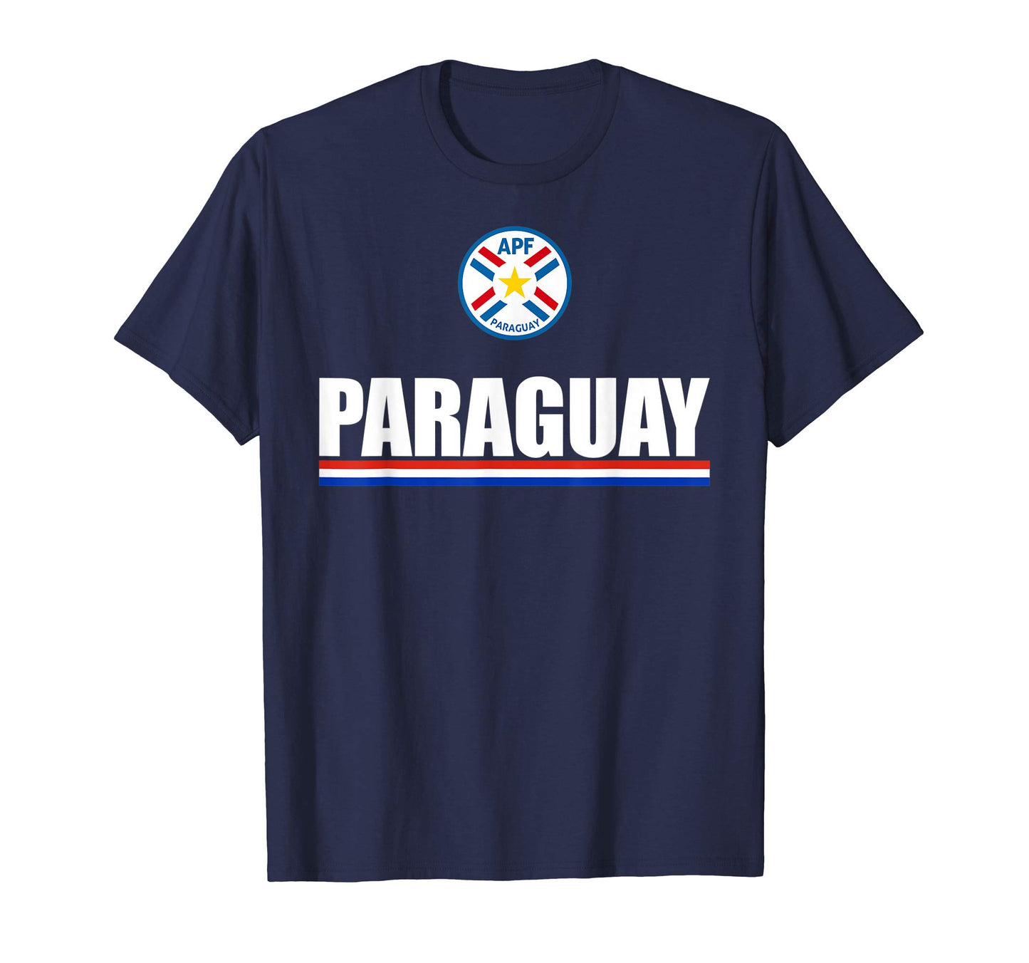 Paraguayan Football Souvenirs Bandera T-Shirt - Graphic Print for Adults - T-Shirt, Sweatshirt, Hoodie