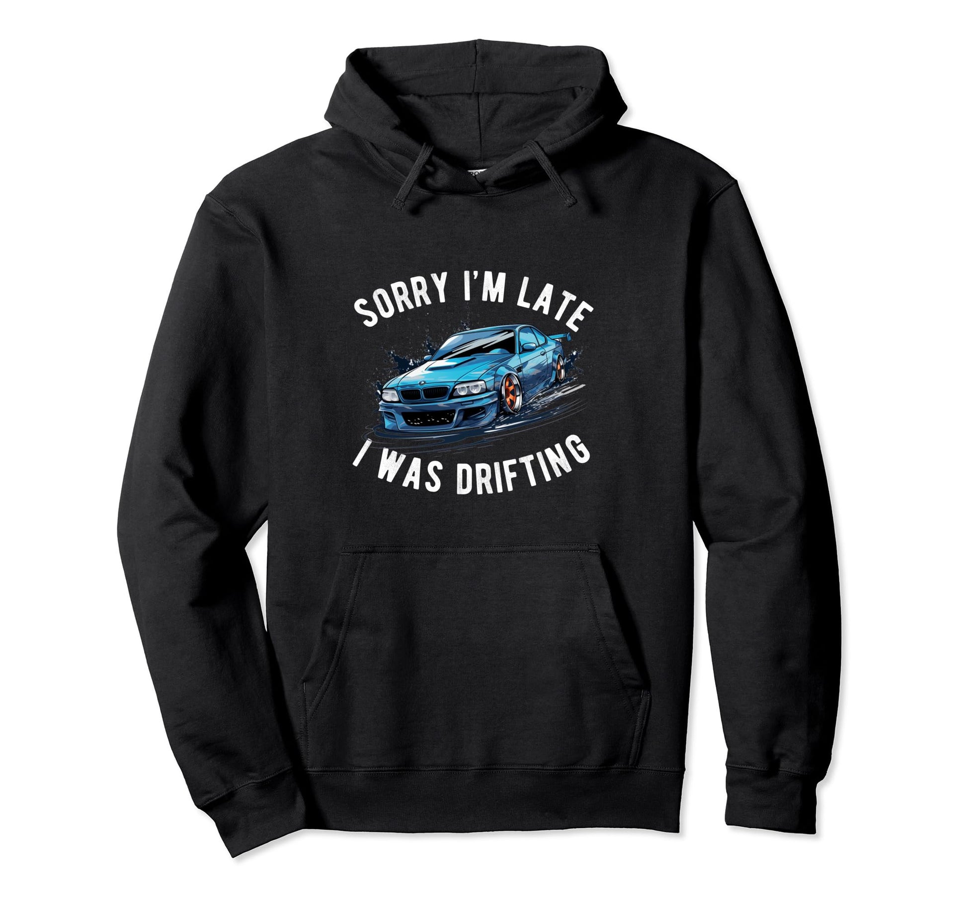 Funny Drifting Car Race Dad Street Hoodie - Trendy Graphic Men Women - T-Shirt, Sweatshirt, Hoodie