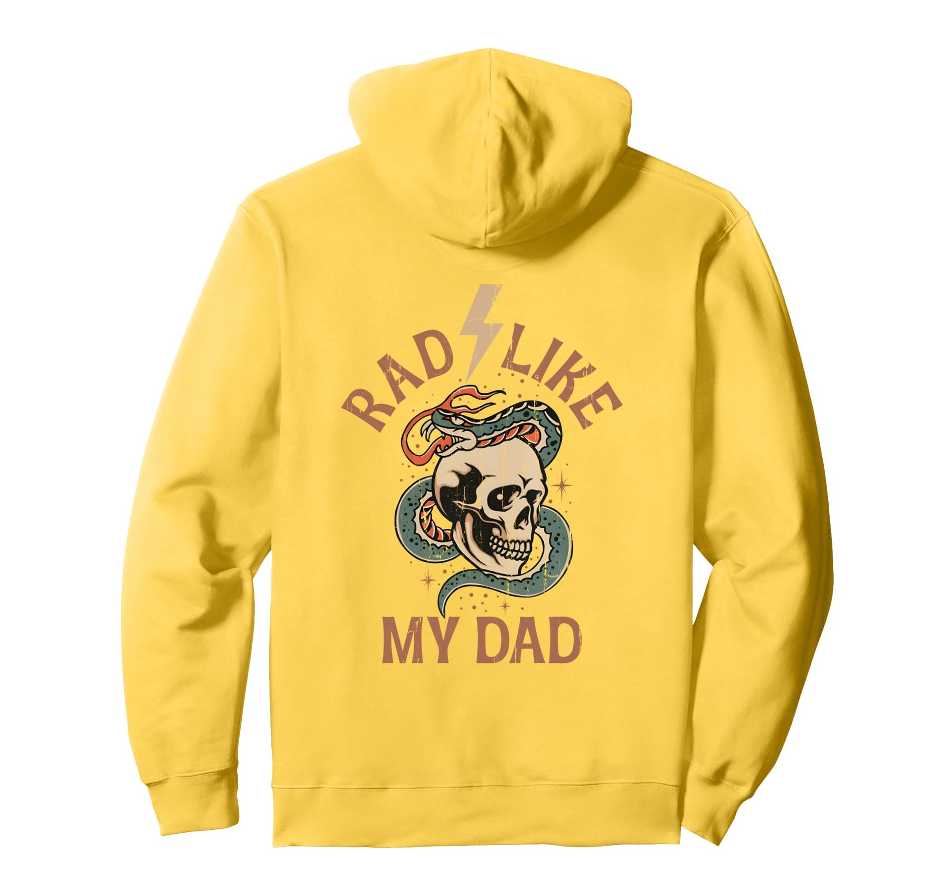 Rad Like My Dad Funny I Love My Dad Hoodie - Fun Novelty Design Men Women - T-Shirt, Sweatshirt, Hoodie