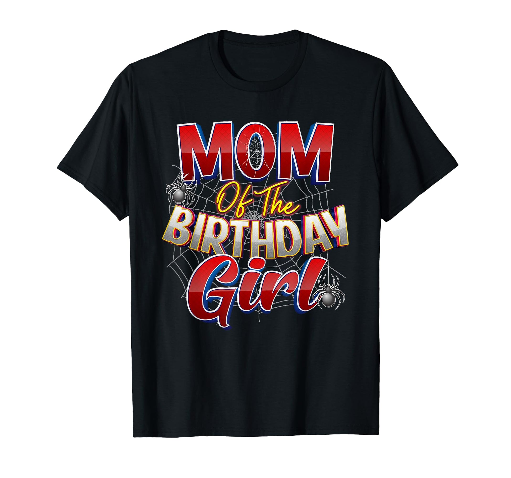 Spider Web Birthday Party Costume T-Shirt - Aesthetic Graphic for Adults - T-Shirt, Sweatshirt, Hoodie