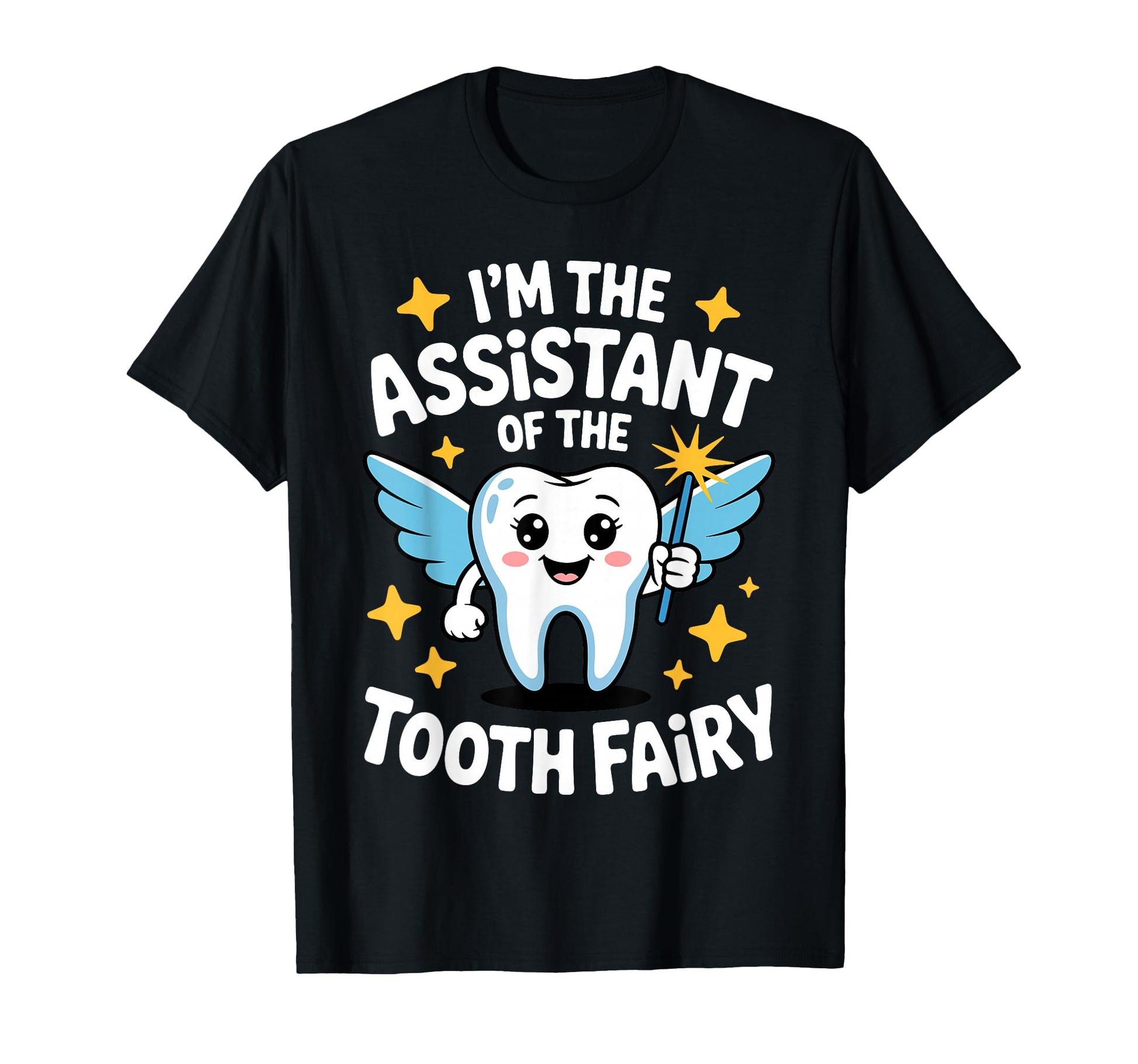 Tooth Fairy Art Dentist Dental T-Shirt - Trendy Graphic Men Women - T-Shirt, Sweatshirt, Hoodie