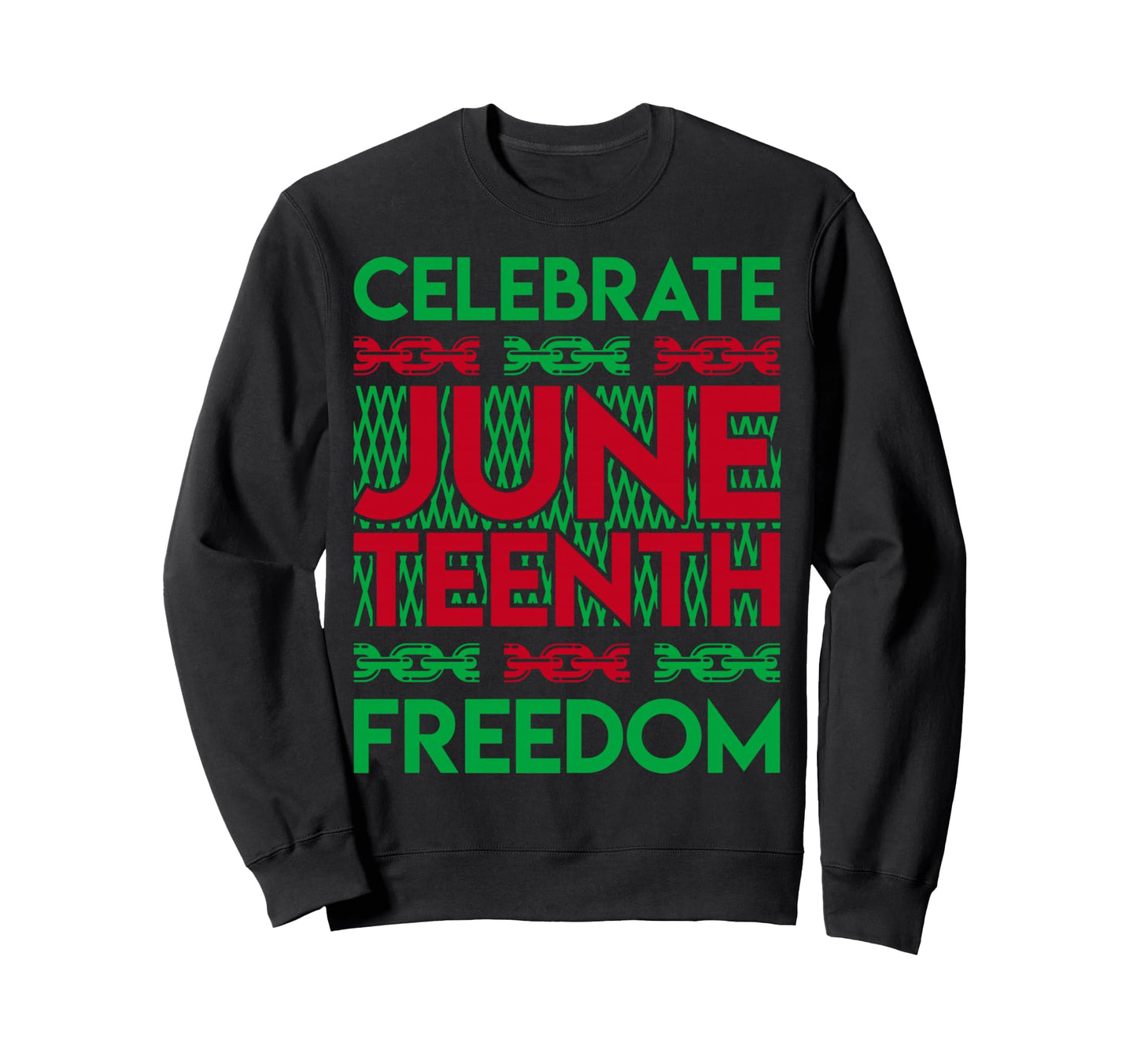 Juneteenth Melanin Black Dad Brown Sweatshirt - Minimalist Print Unisex - T-Shirt, Sweatshirt, Hoodie
