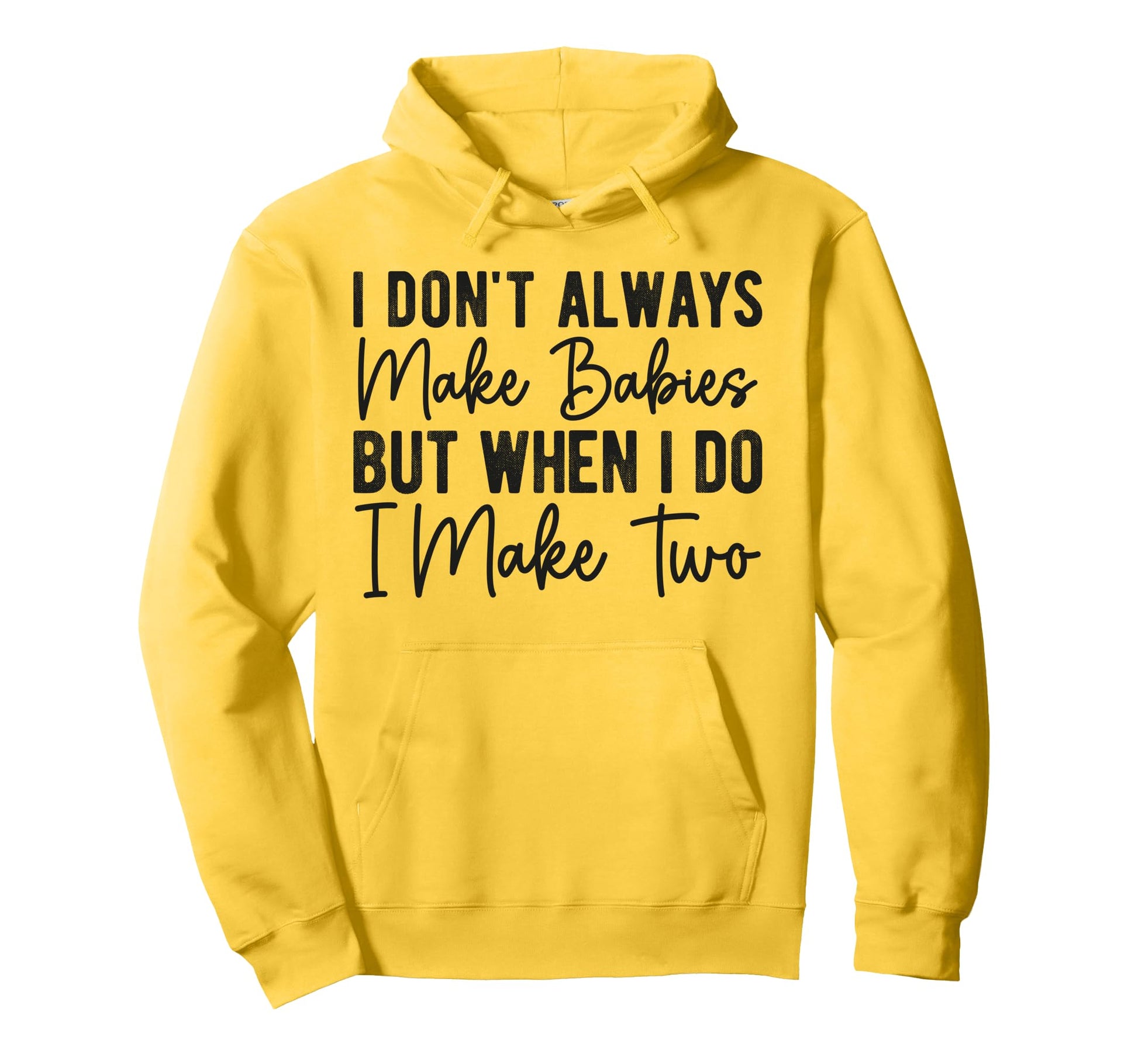 Funny Twin Dad To Be Father Twins Hoodie - Fun Novelty Design Unisex - T-Shirt, Sweatshirt, Hoodie