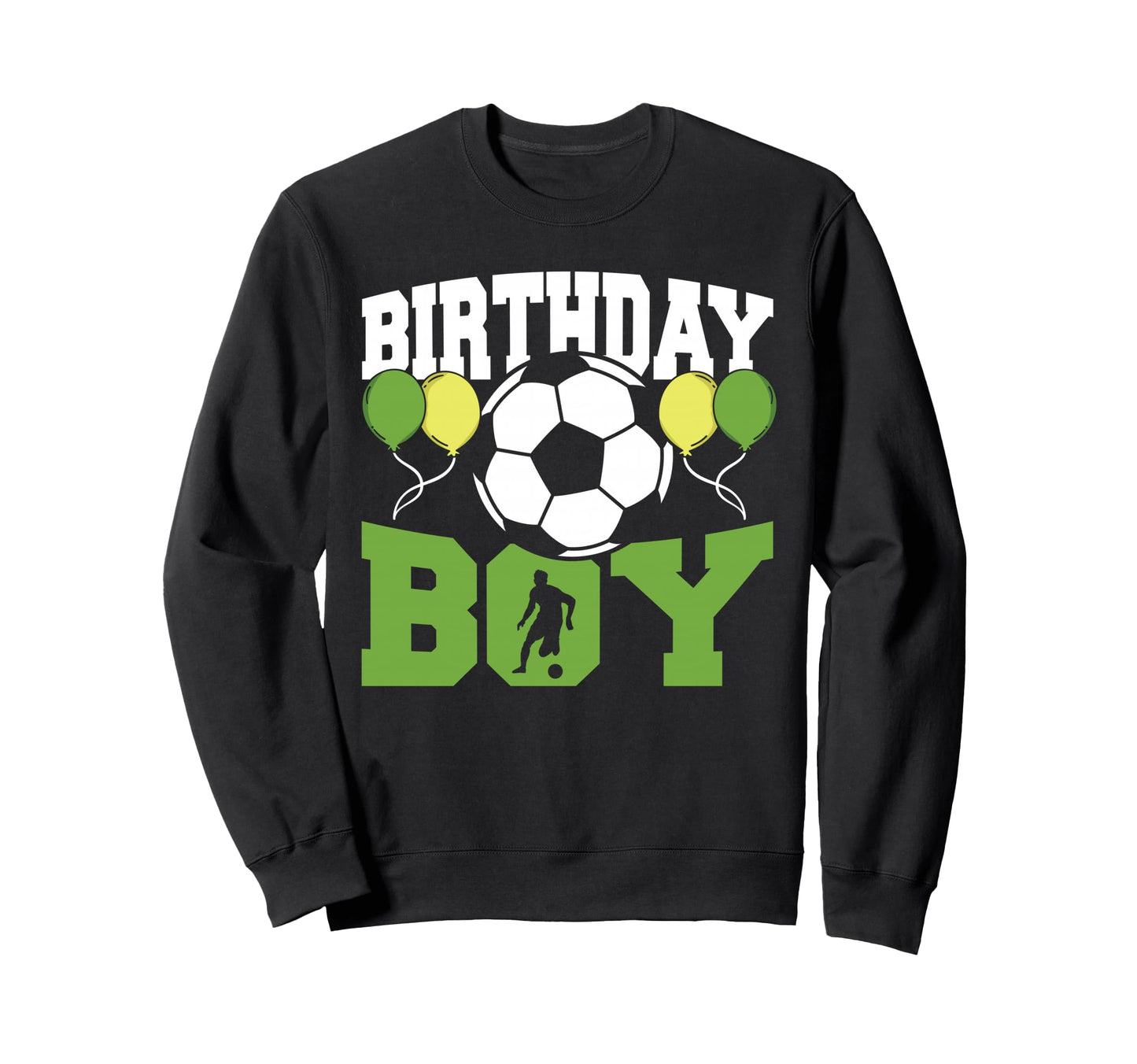 Birthday Family Matching Soccer Sweatshirt - Custom Art Print Men Women - T-Shirt, Sweatshirt, Hoodie