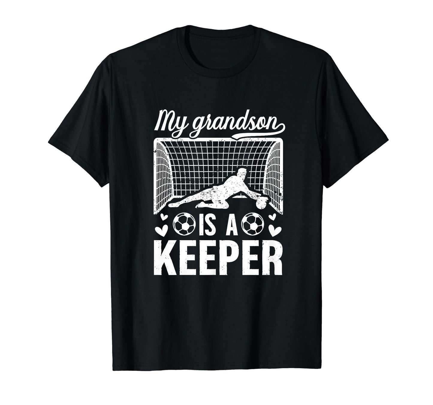 My Grandson Soccer Keeper Grandma T-Shirt - Streetwear Style Men Women - T-Shirt, Sweatshirt, Hoodie