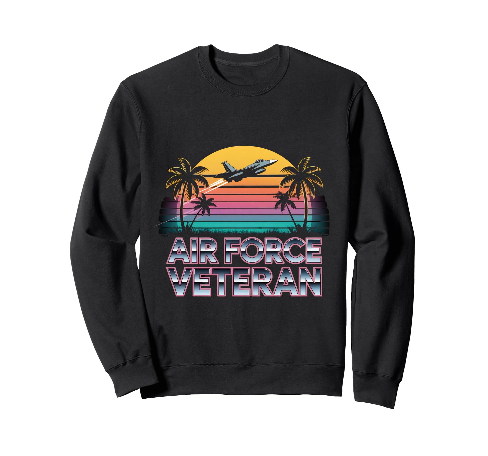 Air Force Veteran Us American Sweatshirt - Fun Novelty Design for Adults - T-Shirt, Sweatshirt, Hoodie