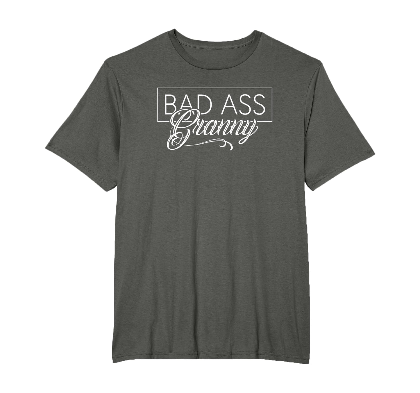 Badass Granny Grandma T-Shirt - Minimalist Print Unisex - T-Shirt, Sweatshirt, Hoodie